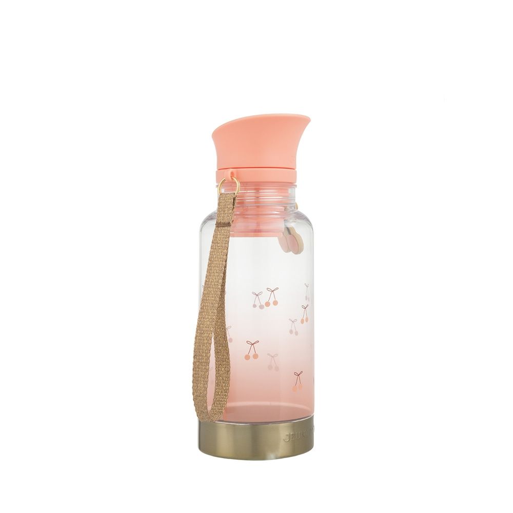 Jeune Premier Cherry Pompon Drinking Bottle 254965 roze