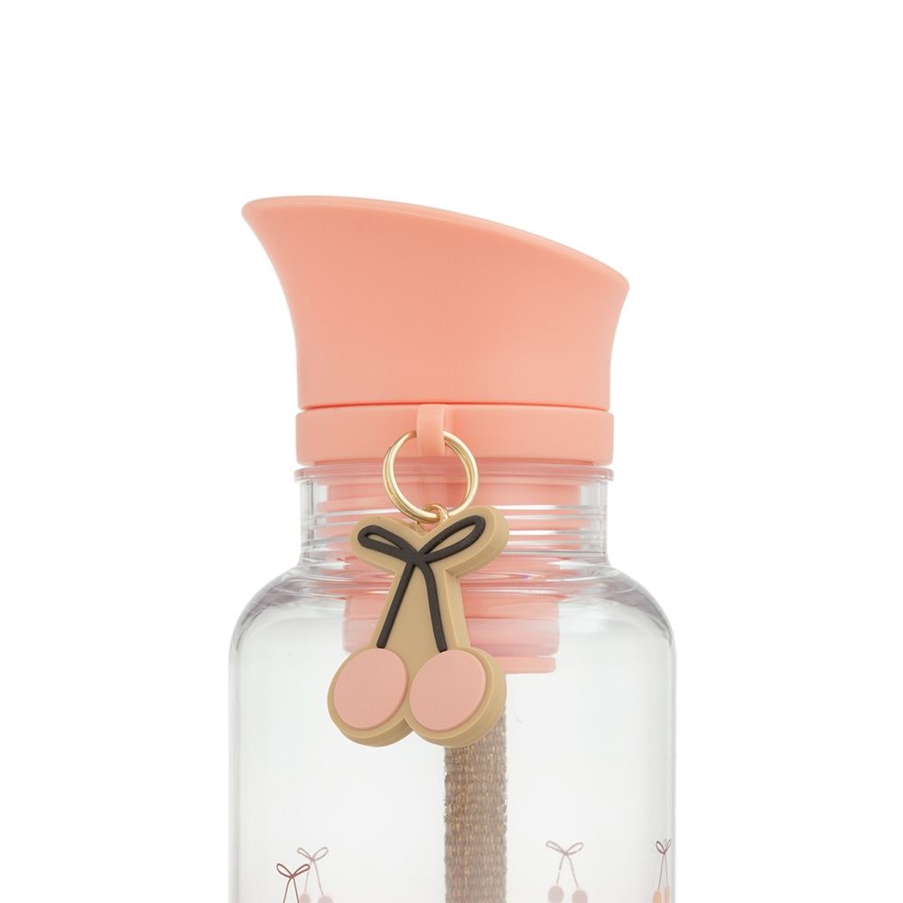 Jeune Premier Cherry Pompon Drinking Bottle 254965 roze