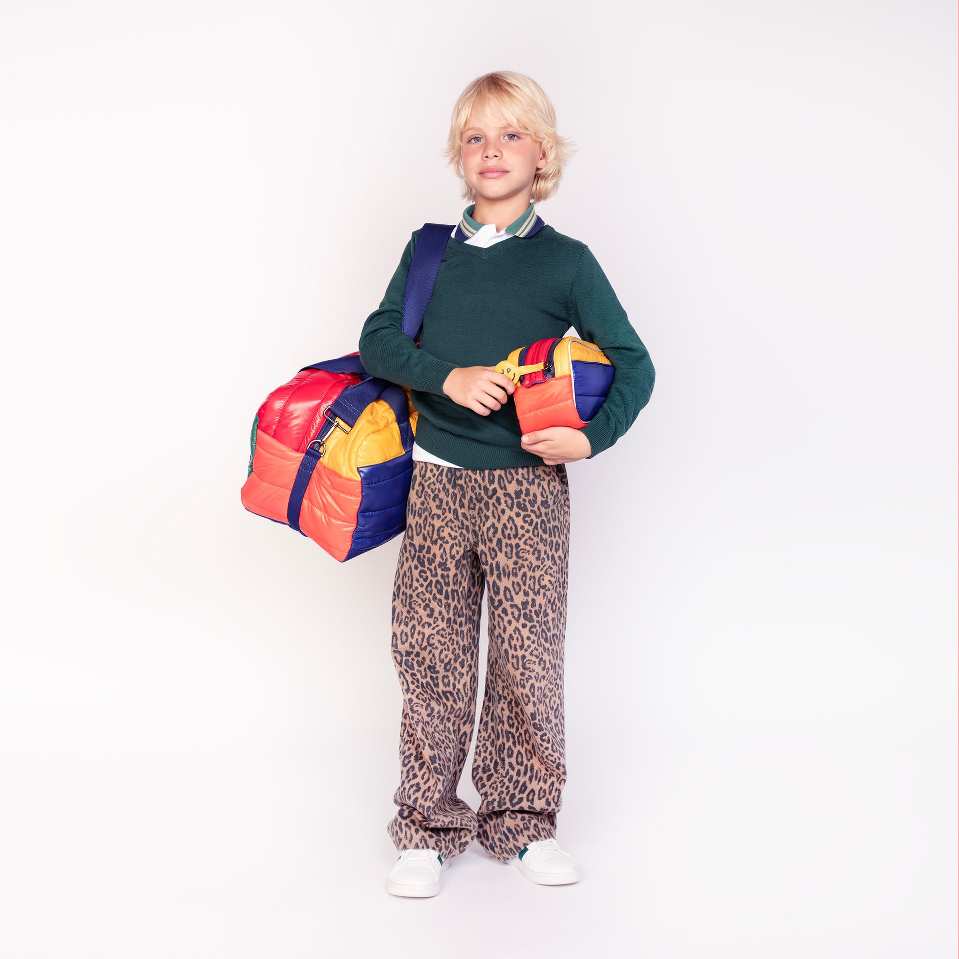 Jeune Premier Puffer Pop Caroline Weekend Bag 255001 multi