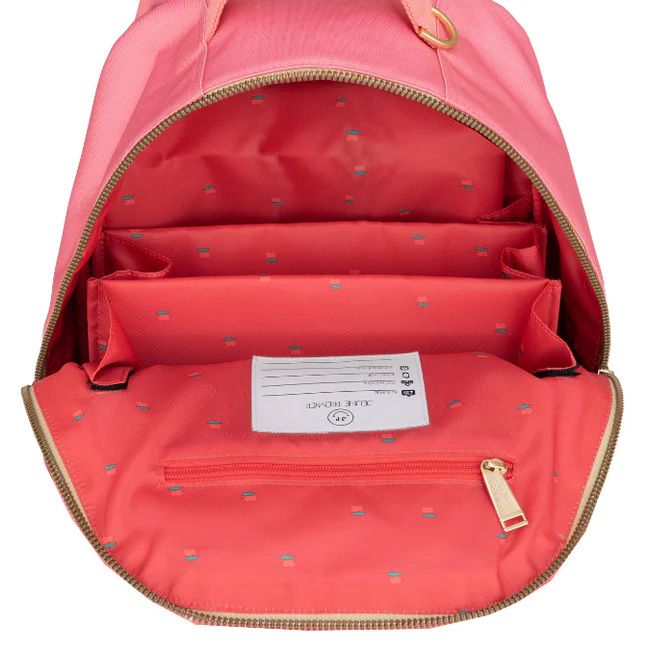 Jeune Premier Smiley Cherry Red Organiser Backpack Bobbie 255009 roze