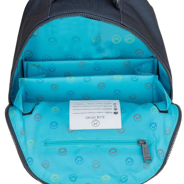 Jeune Premier Smiley Blue Organiser Backpack Bobbie 255010 blauw