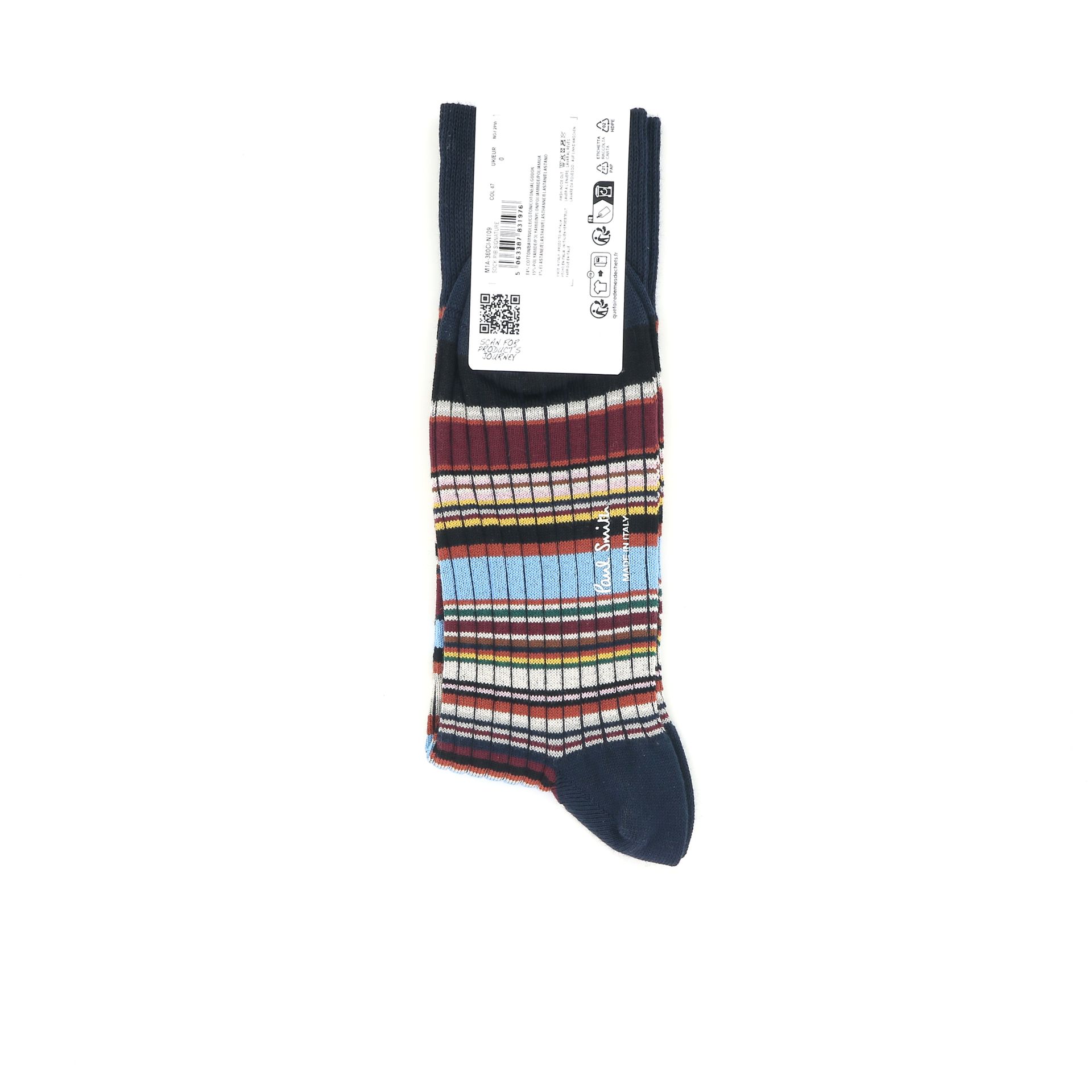 Paul Smith Rib Signature 256066 blauw