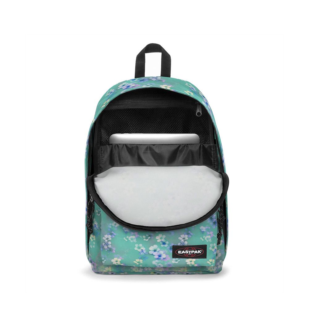 Eastpak Out Of Office Flora Aqua 256164 blauw
