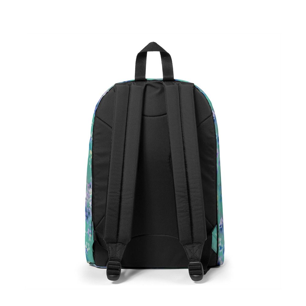 Eastpak Out Of Office Flora Aqua 256164 blauw