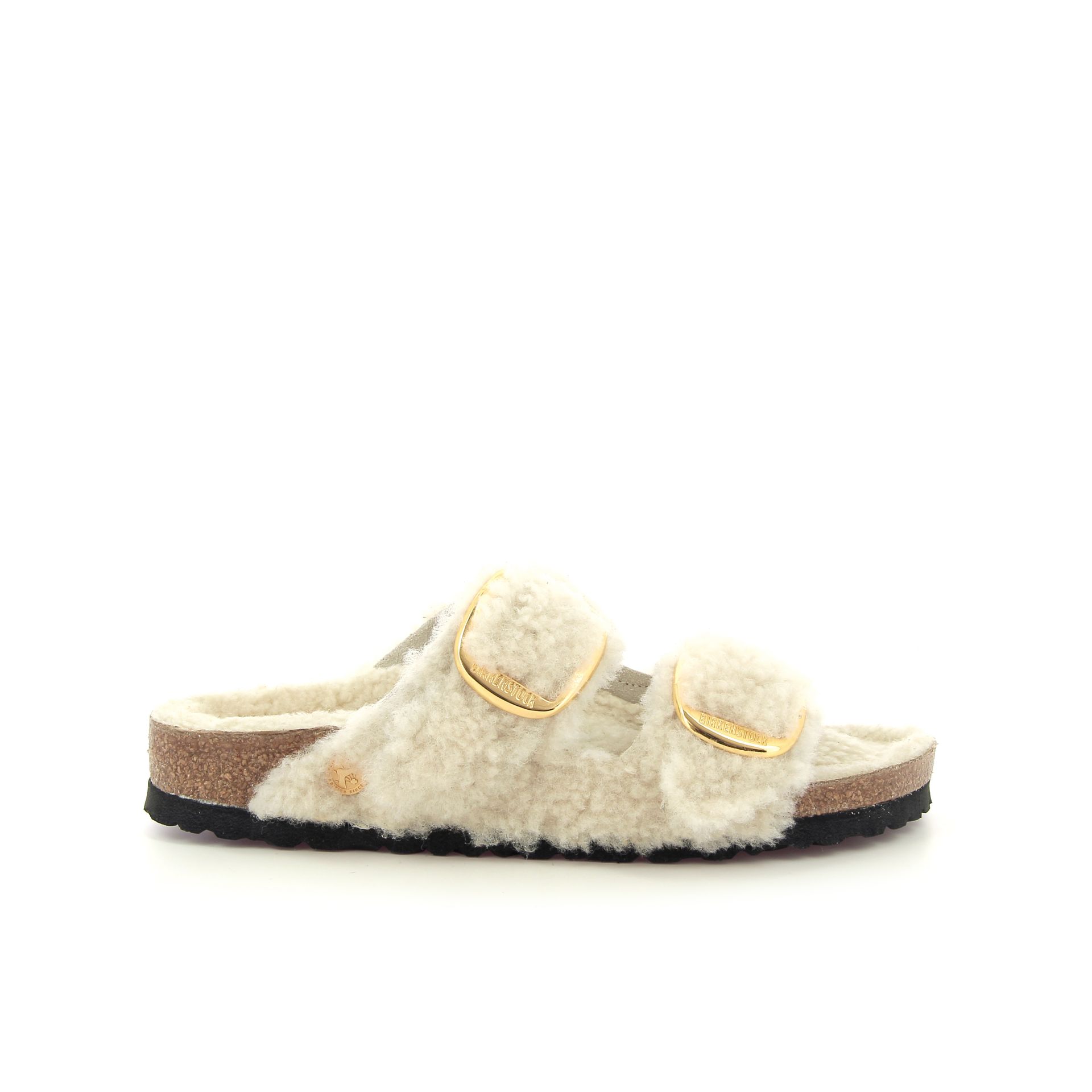 Birkenstock Arizona Big Buckle Fur 256697 beige