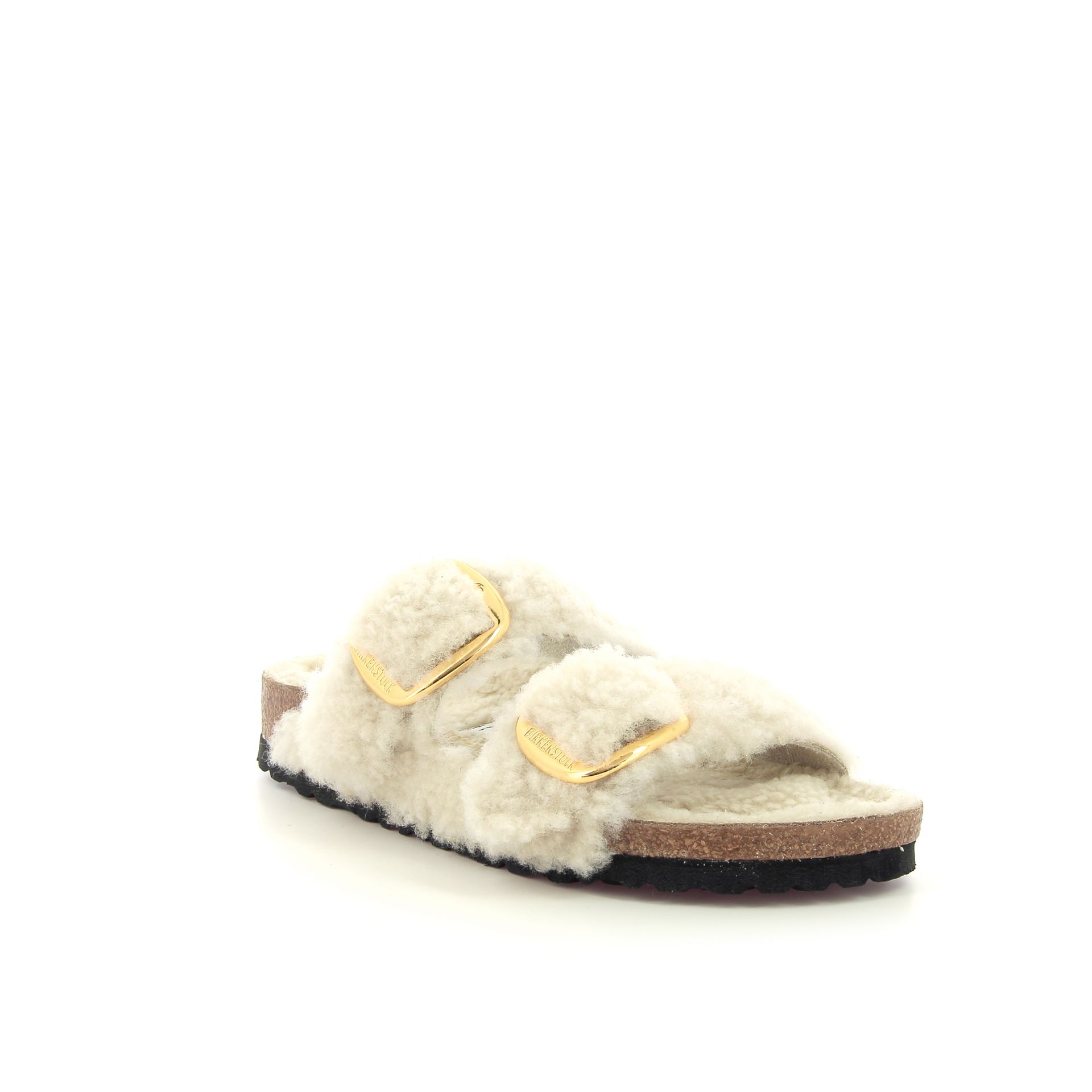 Birkenstock Arizona Big Buckle Fur 256697 beige