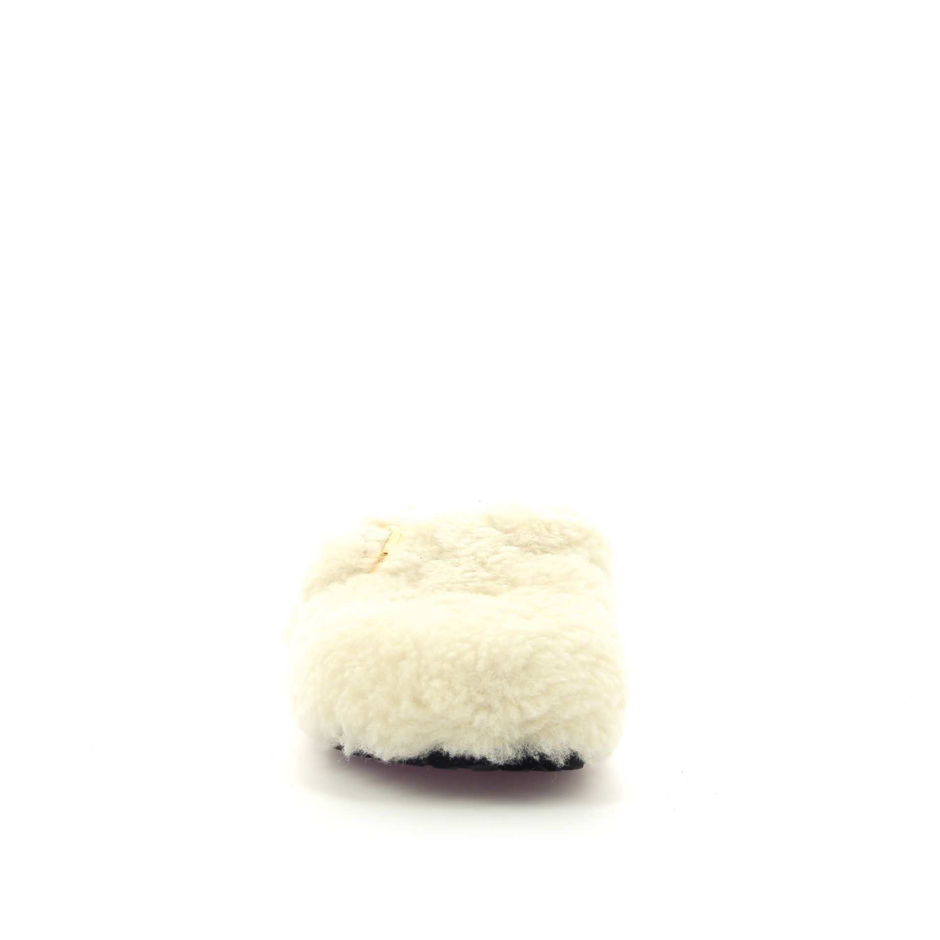 Birkenstock Boston Big Buckle Fur 256704 beige