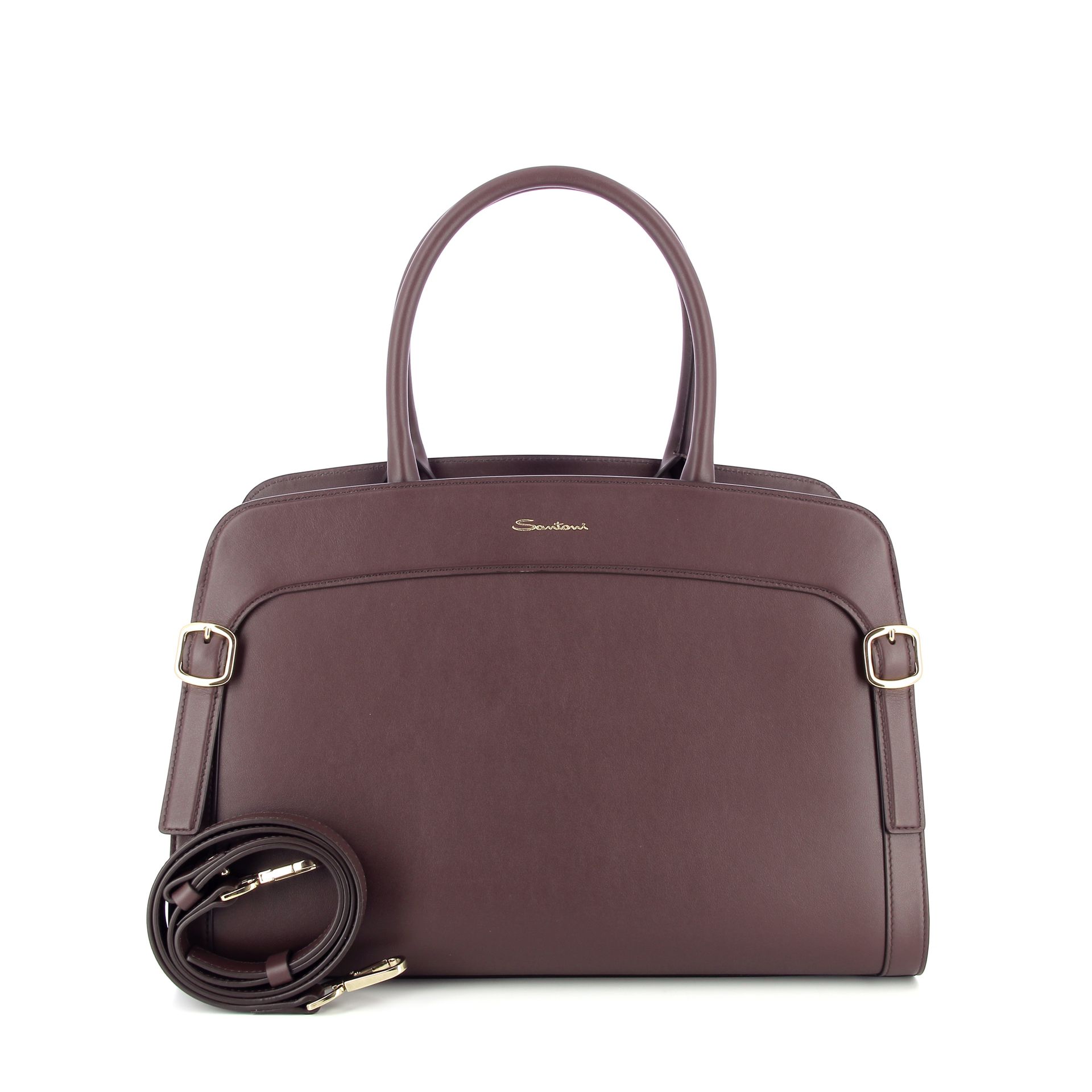 Santoni Double Bouckle Grande 256749 bruin