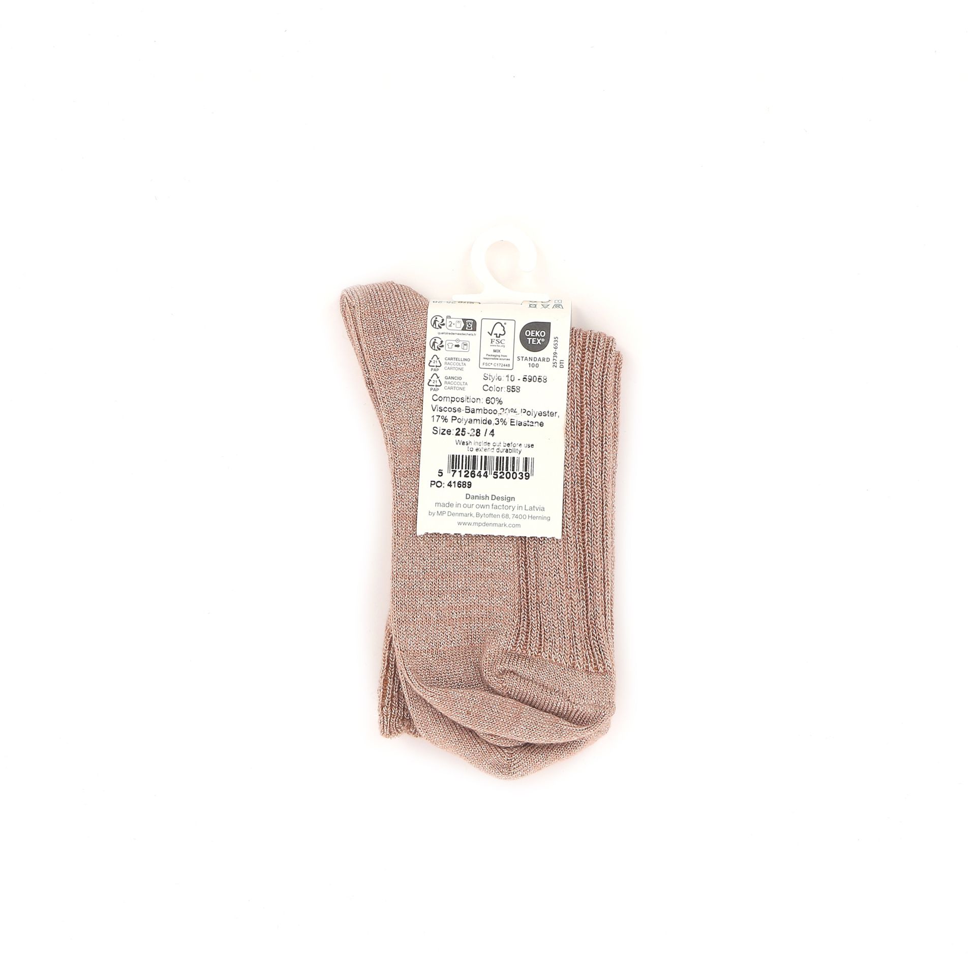 Mp Denmark Celosia Socks 256844 cognac