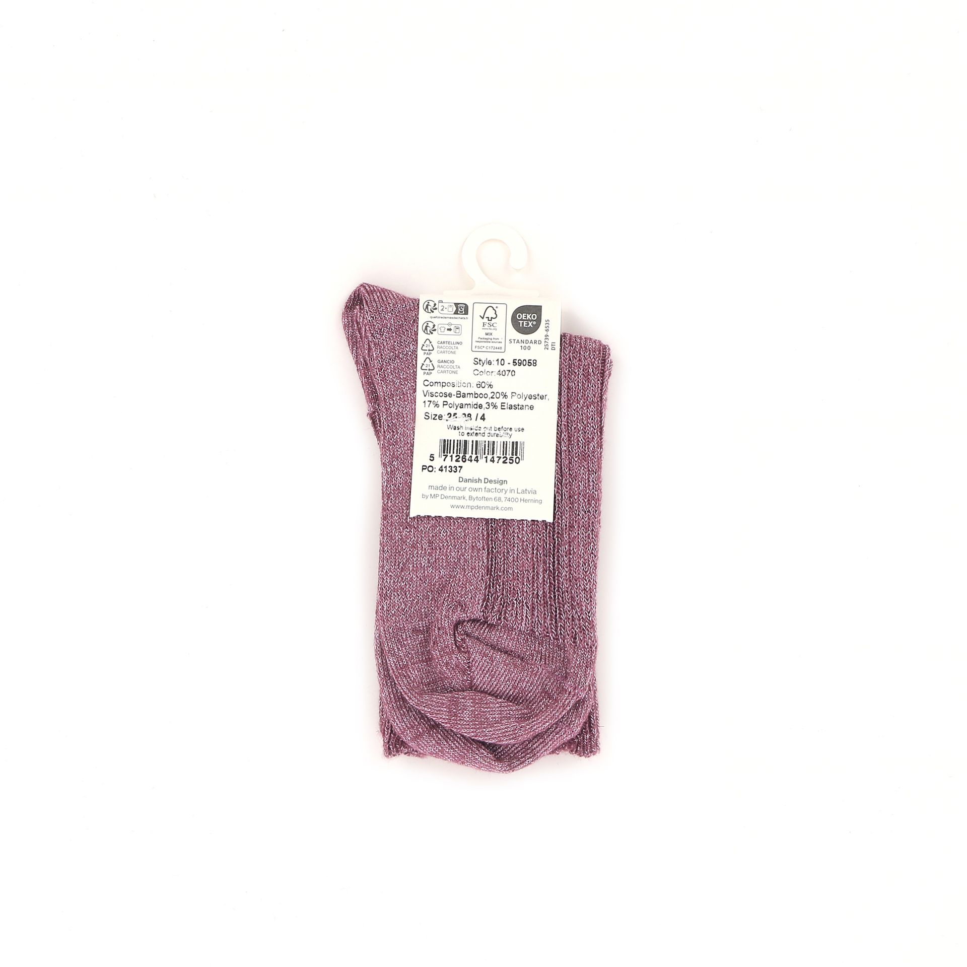 Mp Denmark Celosia Socks 256845 rood