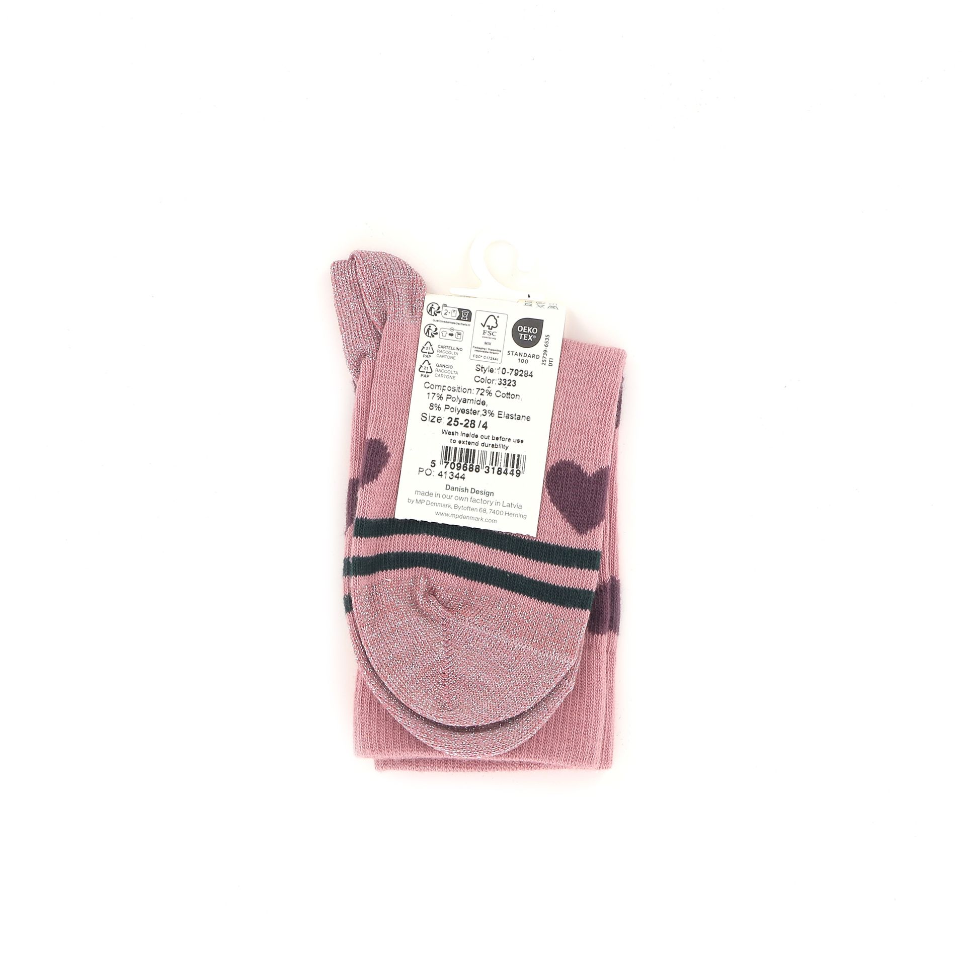 Mp Denmark Ada Socks 256846 roze