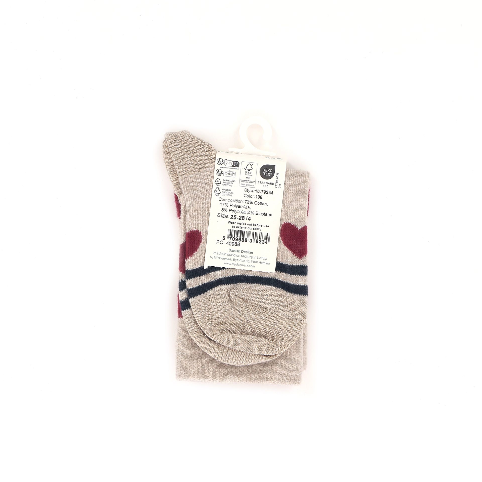 Mp Denmark Ada Socks 256847 beige