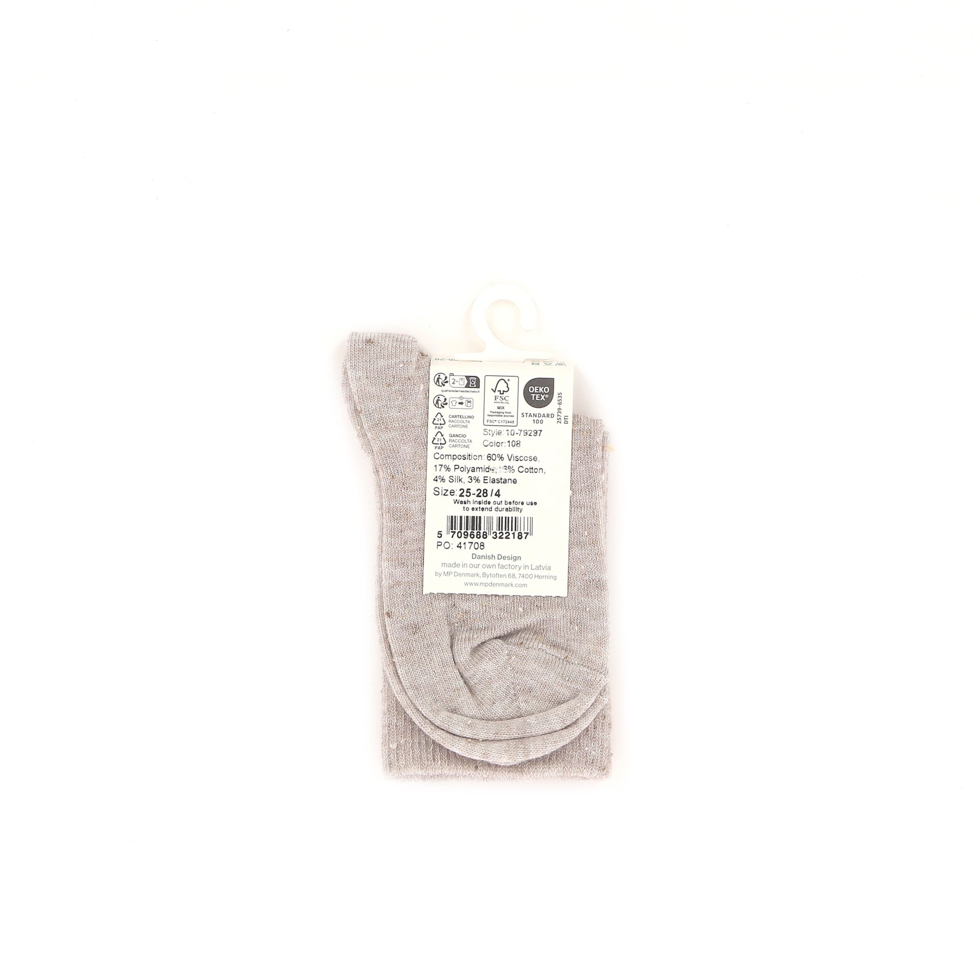 Mp Denmark Meili Socks 256848 beige