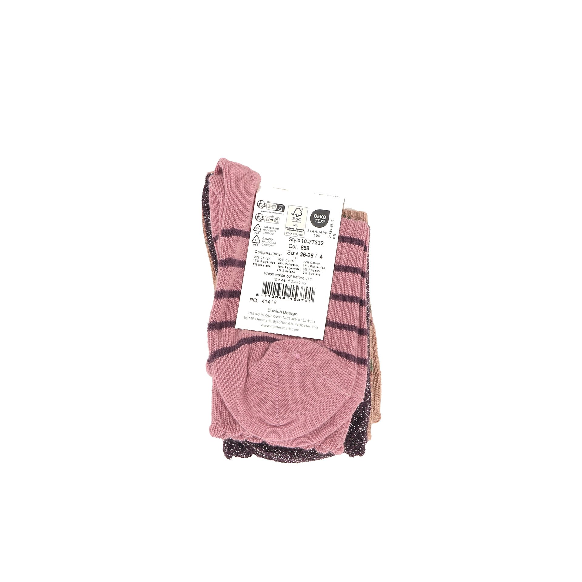 Mp Denmark Thora 3-pack Socks 256852 bruin