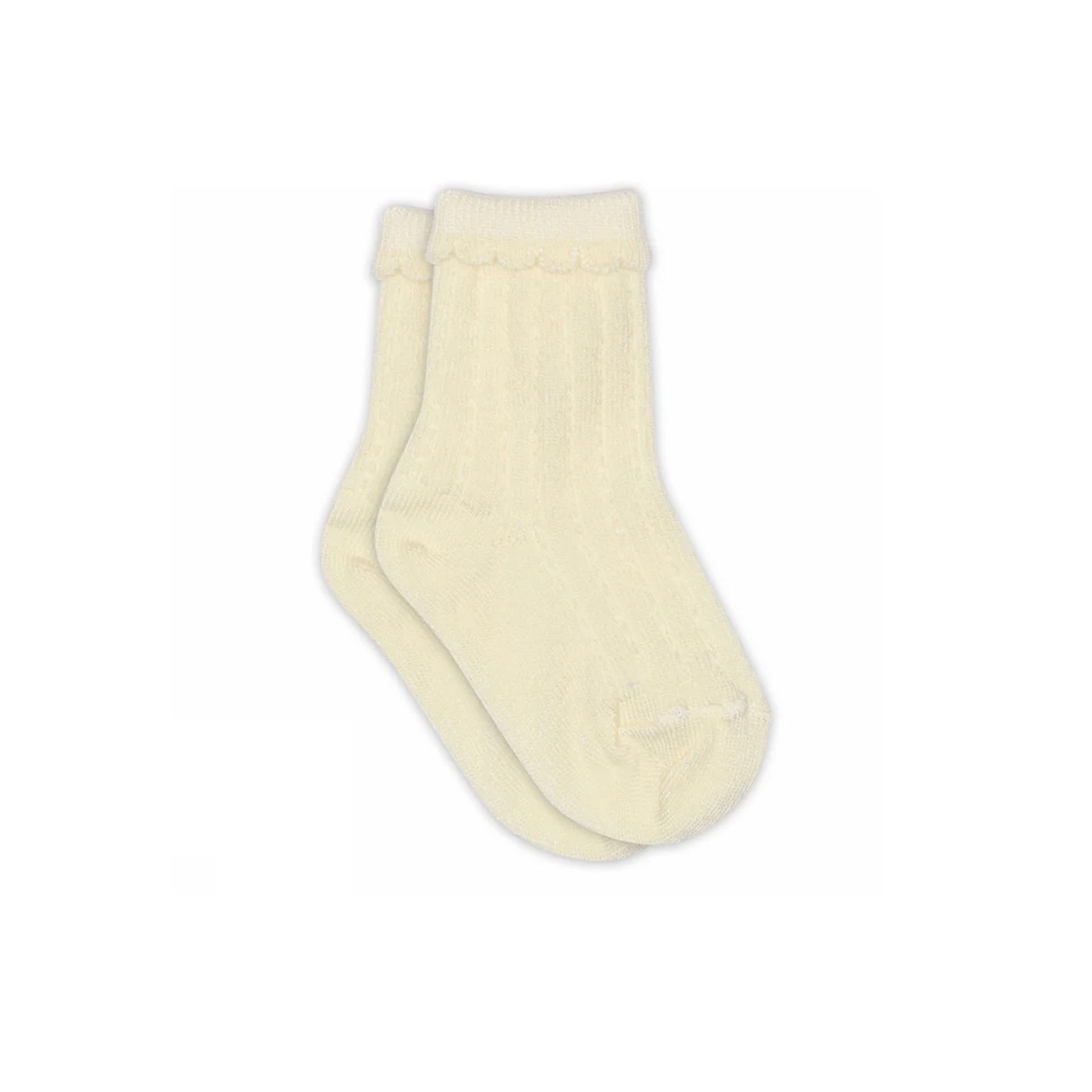Mp Denmark Saga Socks Snow White 256861 beige