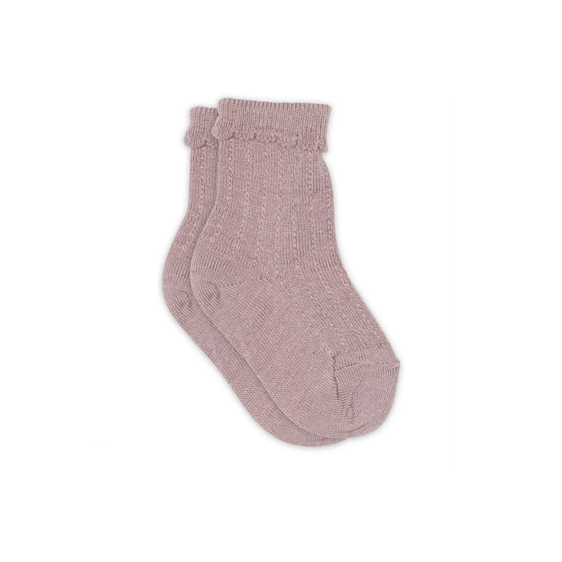 Mp Denmark Saga Socks Woodrose 256862 roze