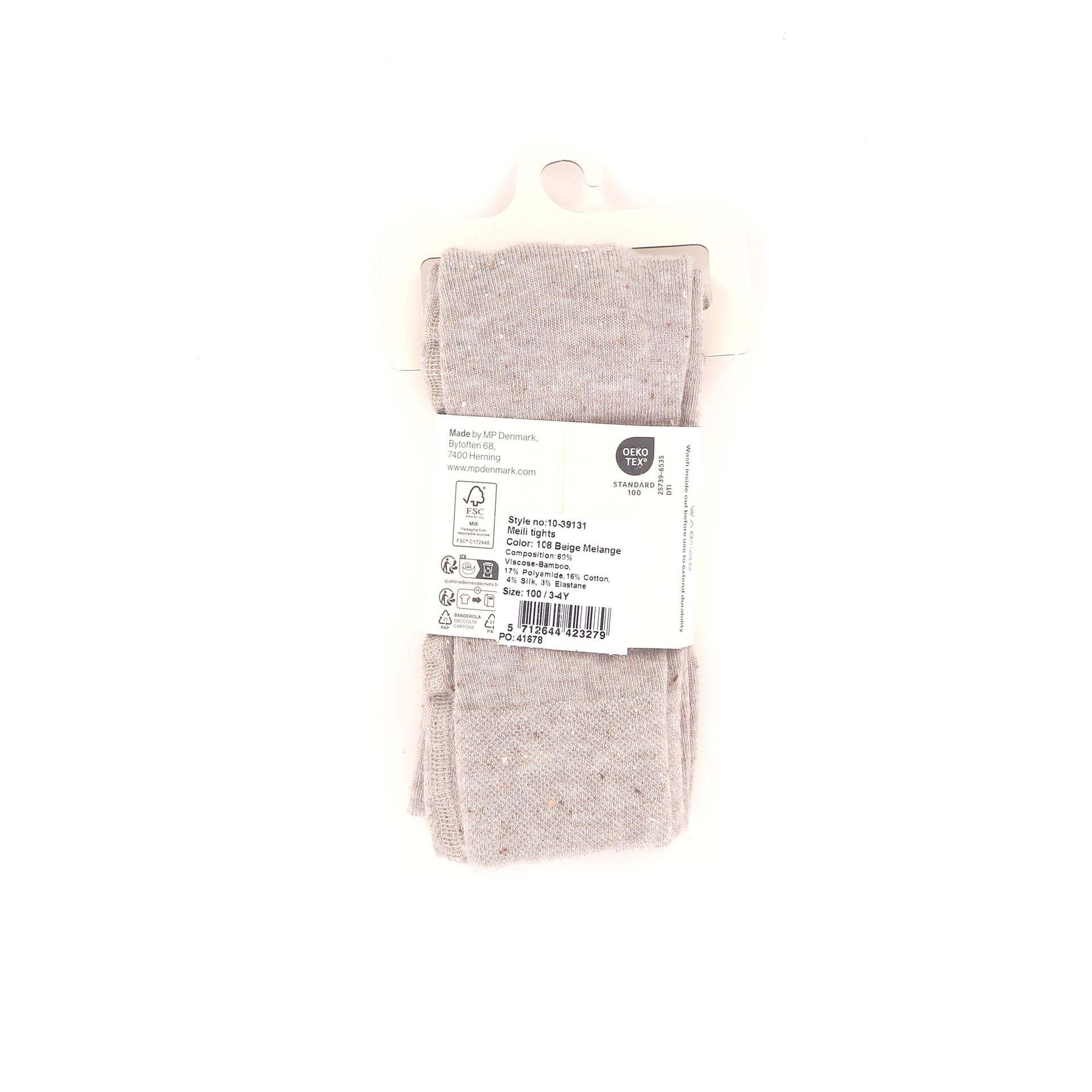 Mp Denmark Meili Tights 256874 beige