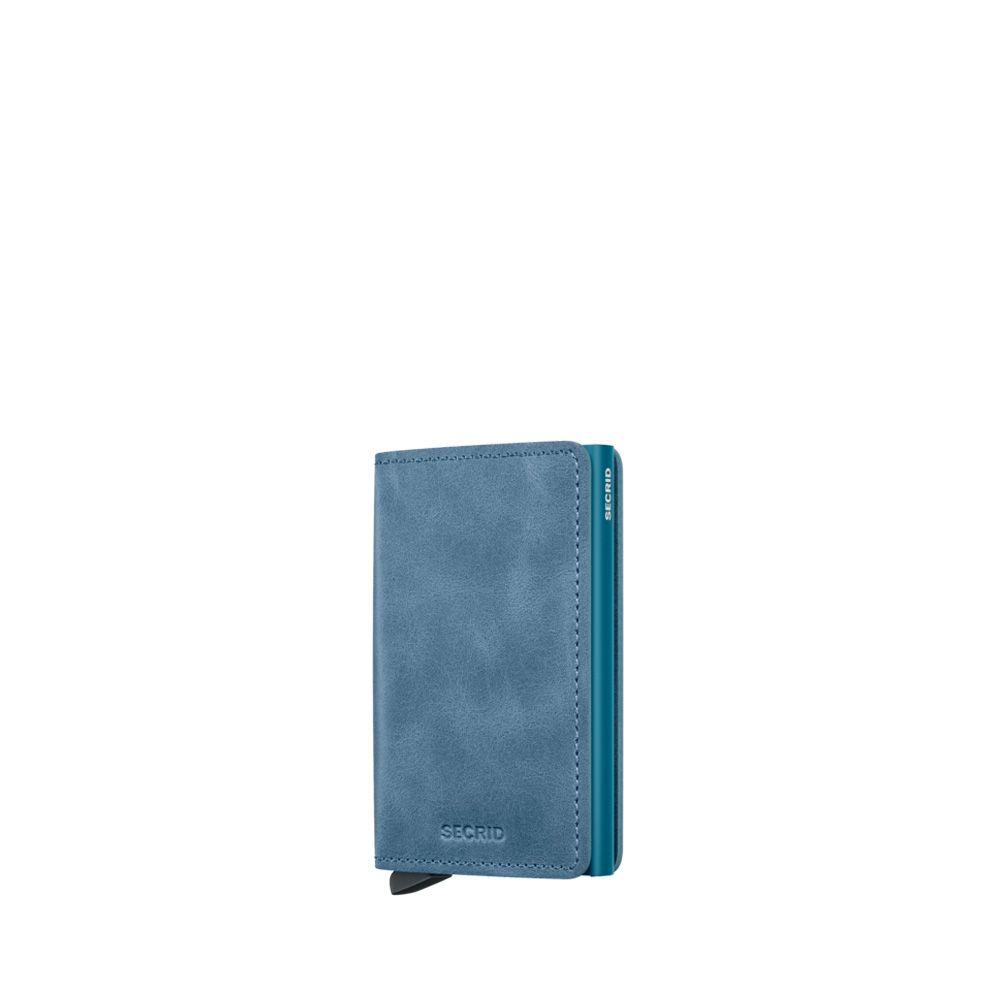 Secrid Slimwallet Vintage Teal 256963 blauw