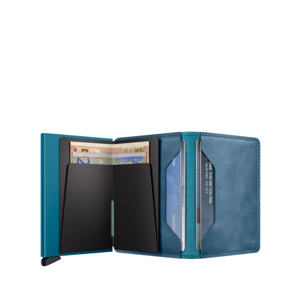 Secrid Slimwallet Vintage Teal 256963 blauw