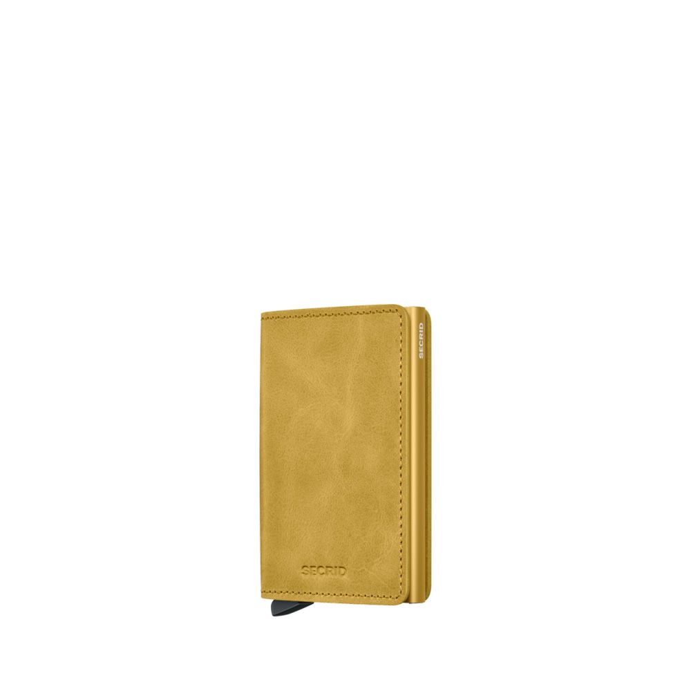 Secrid Slimwallet Vintage Yellow 256964 geel