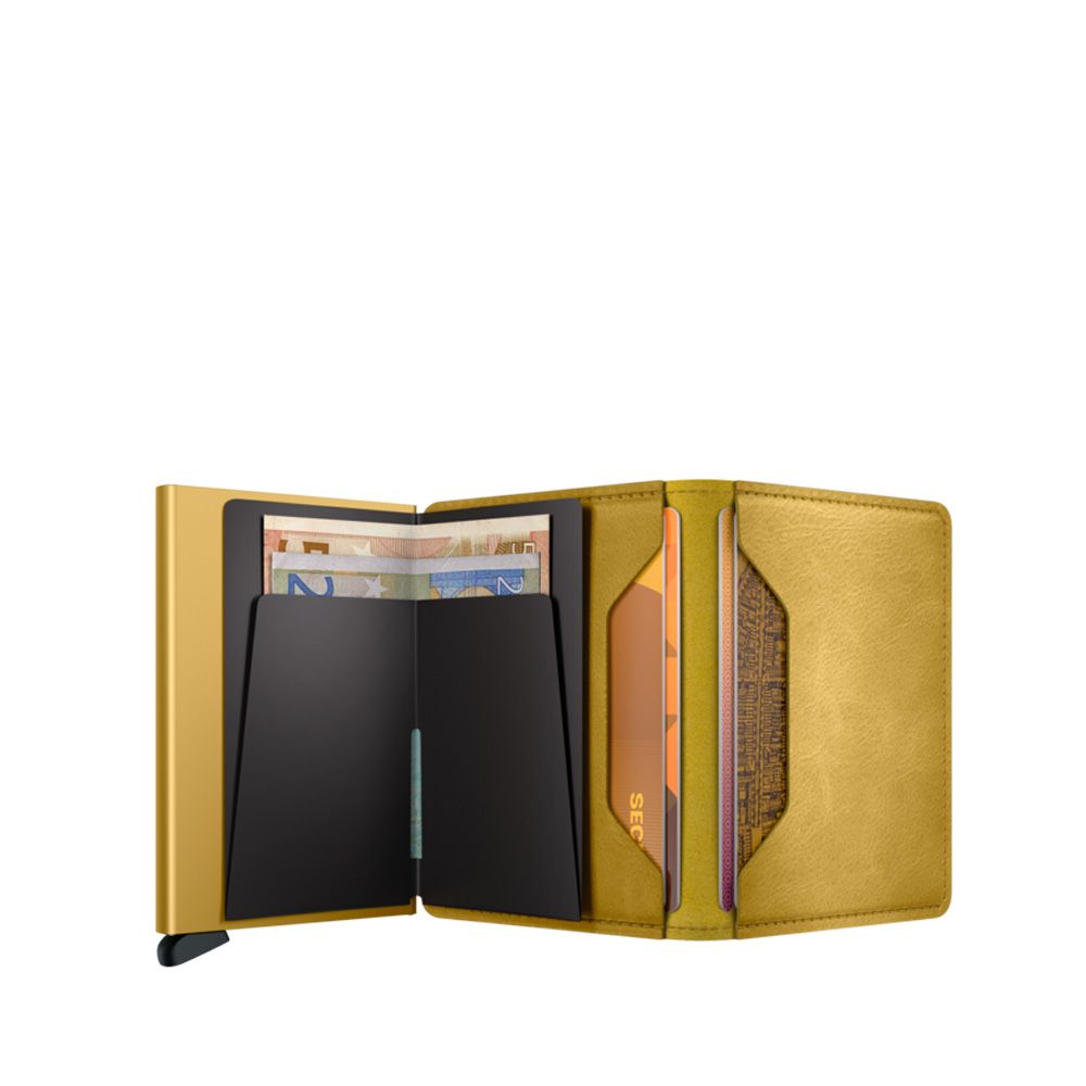 Secrid Slimwallet Vintage Yellow 256964 geel