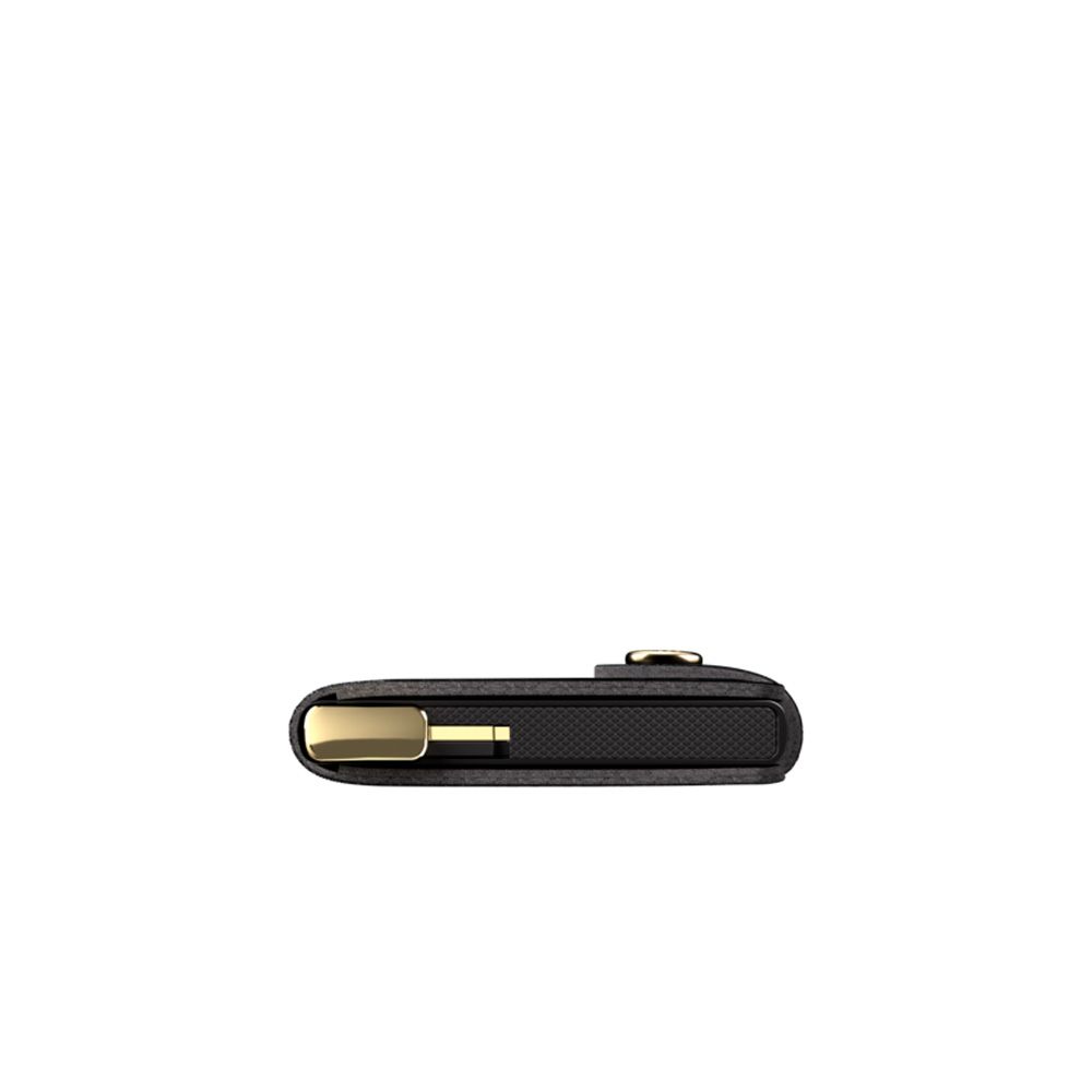 Secrid Miniwallet Emboss Diamond Black 256969 zwart