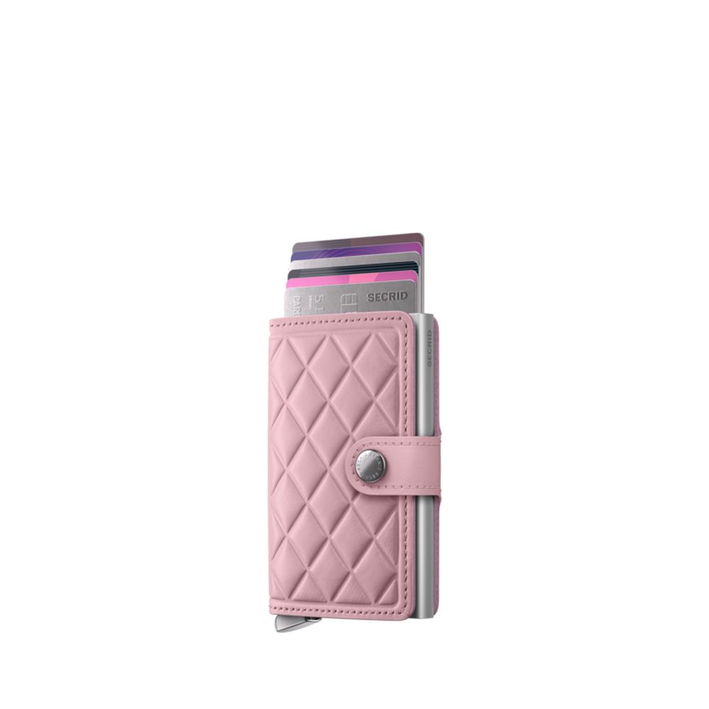 Secrid Miniwallet Emboss Diamond Rose 256971 roze