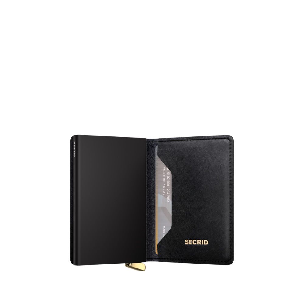 Secrid Slimwallet Emboss Diamond Black 256972 zwart