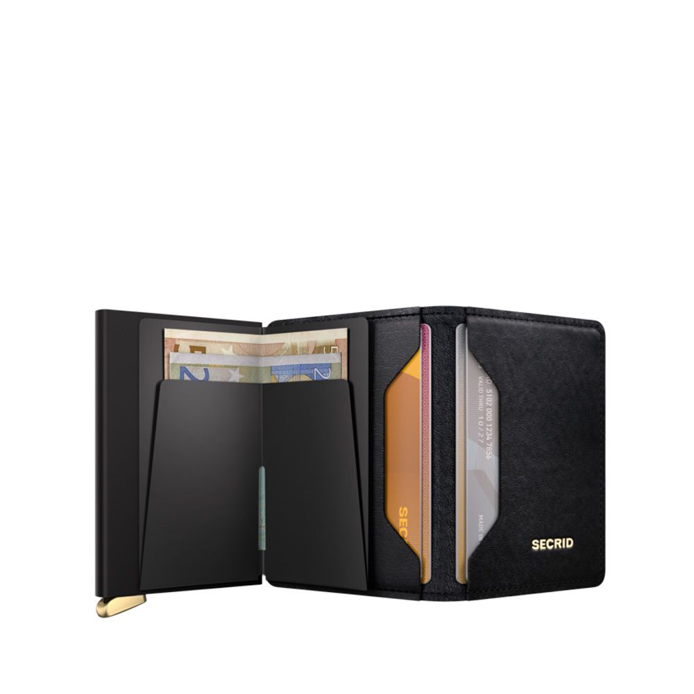 Secrid Slimwallet Emboss Diamond Black 256972 zwart