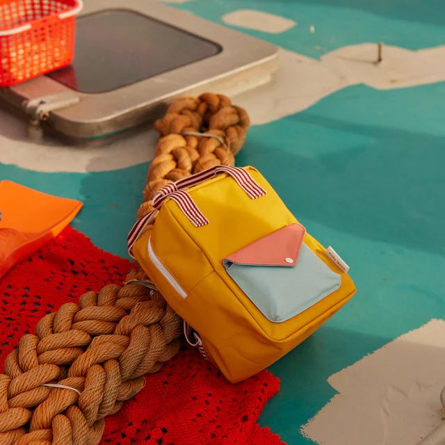 Sticky Lemon Small Backpack Submarine Yellow 257242 groen