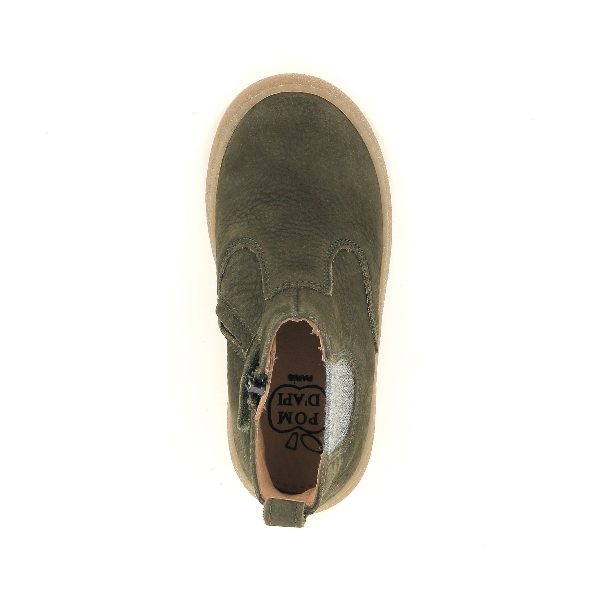 Pom D'api Trix Jod Zip 257377 groen