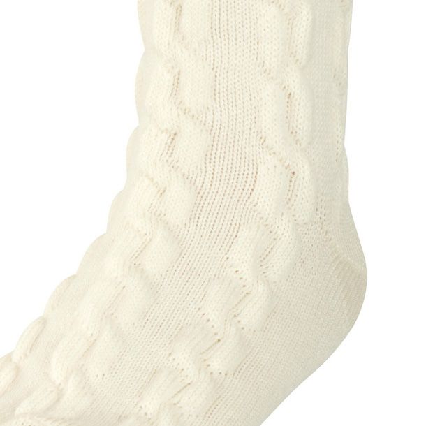 Falke Preppy Cable Off-white 257440 beige