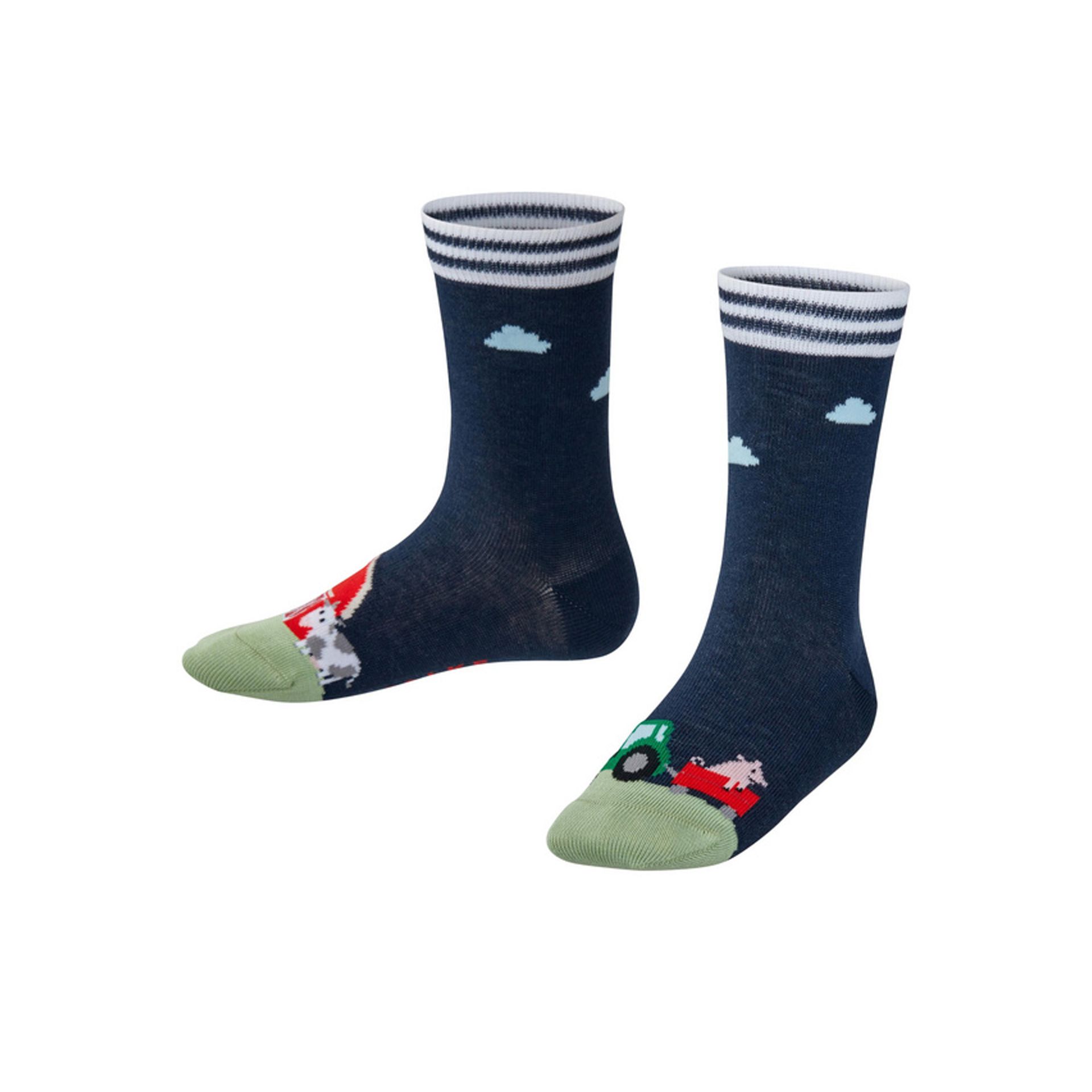 Falke Farm Life 257445 blauw