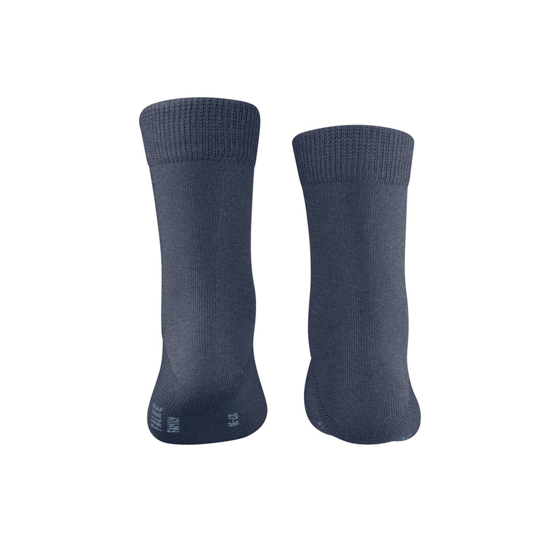 Falke Family Dark Blue Melange 257447 blauw