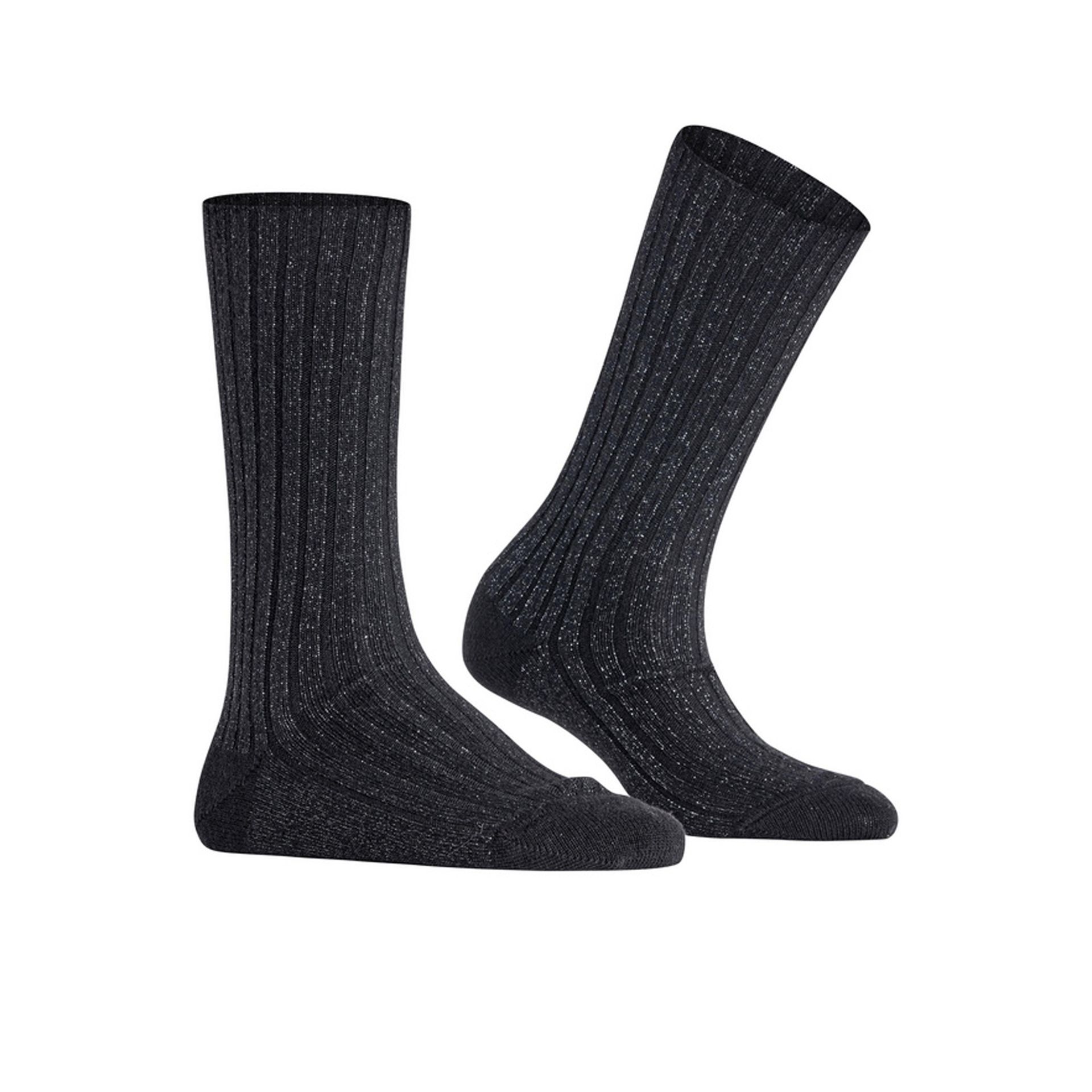 Falke Cosy Wool Special Edition Black 257476 zwart