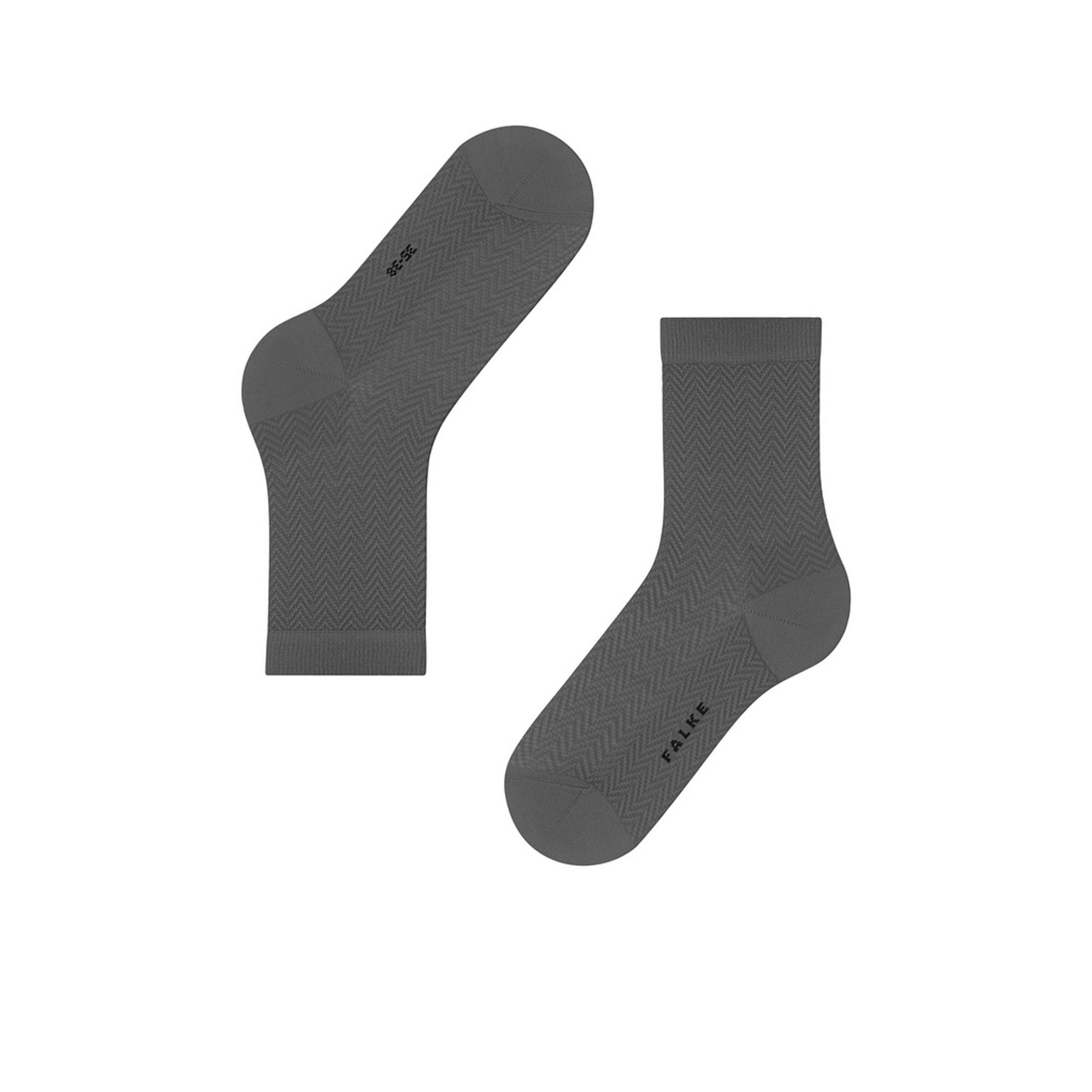 Falke Fable Estate Flanell 257482 grijs