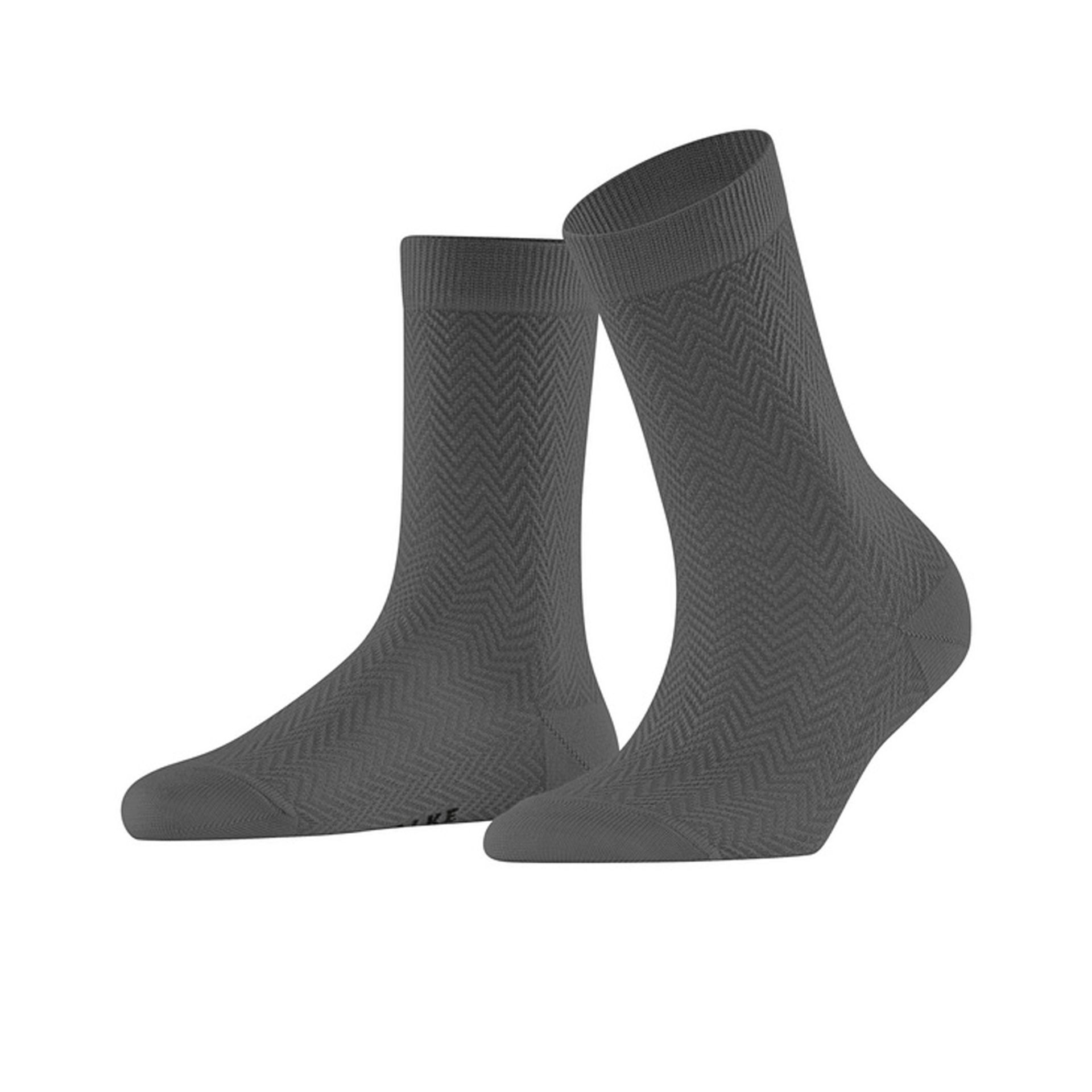 Falke Fable Estate Flanell 257482 grijs