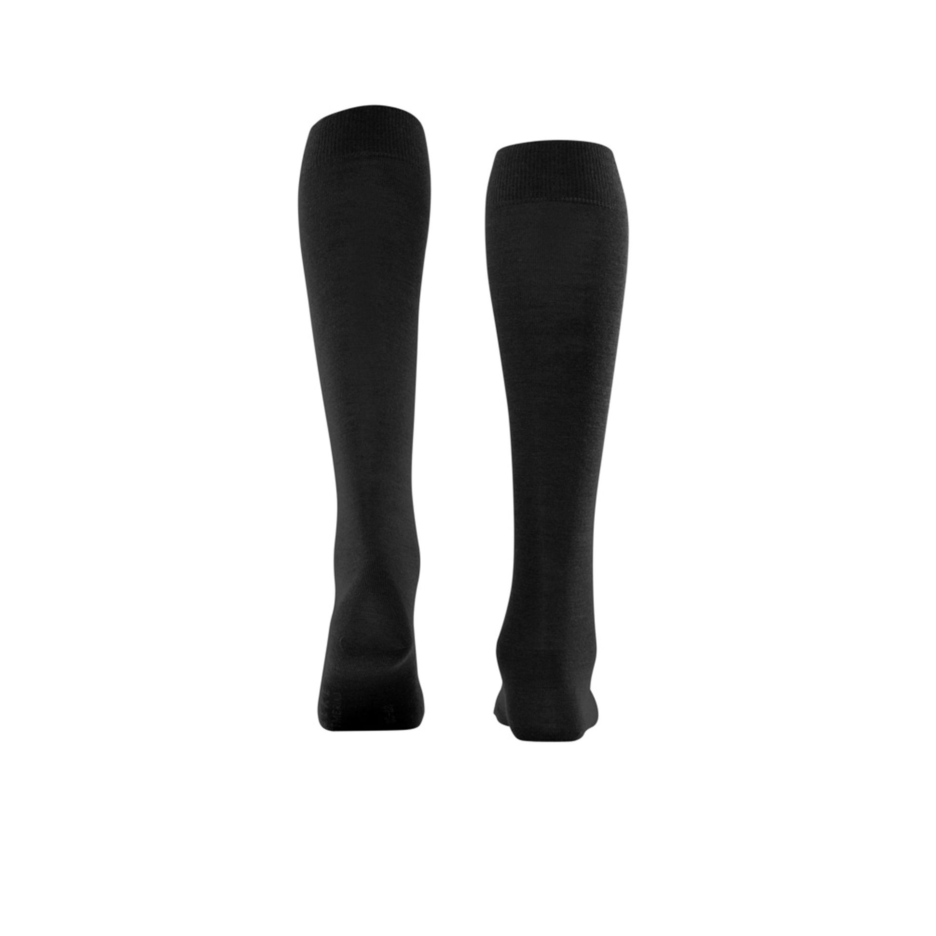 Falke Soft Merino Black 257490 zwart