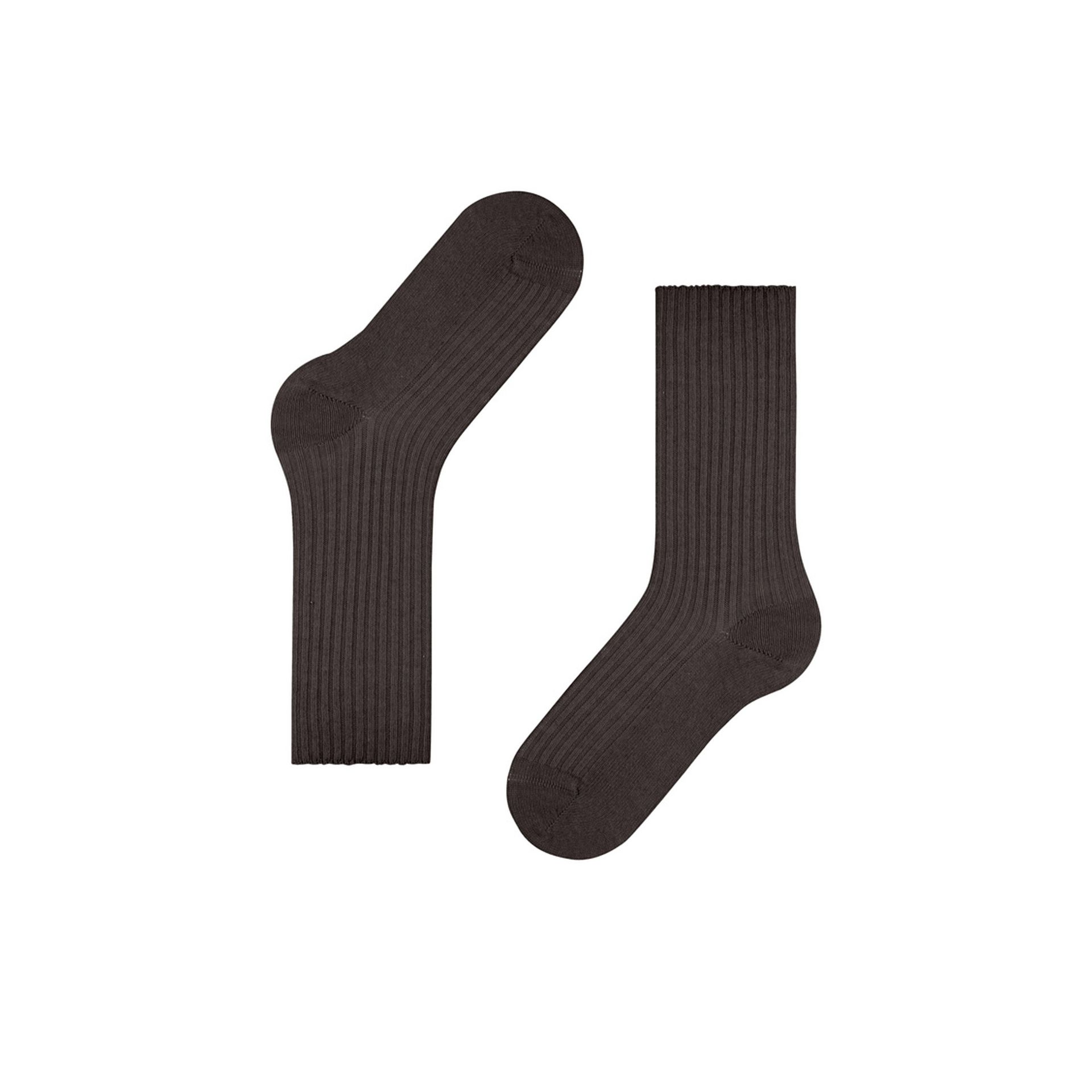 Falke Cosy Wool Boot Dark Brown 257496 bruin