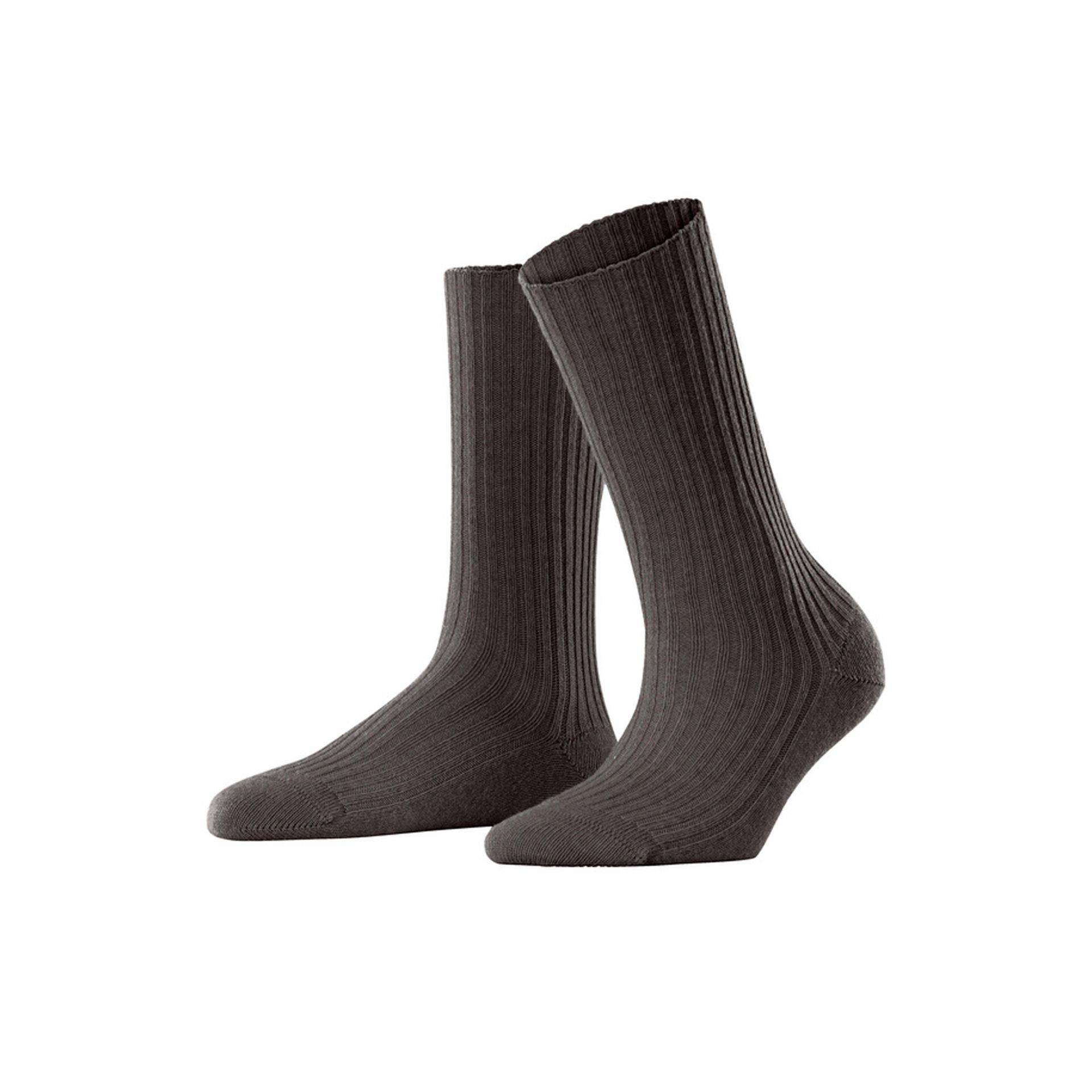 Falke Cosy Wool Boot Dark Brown 257496 bruin