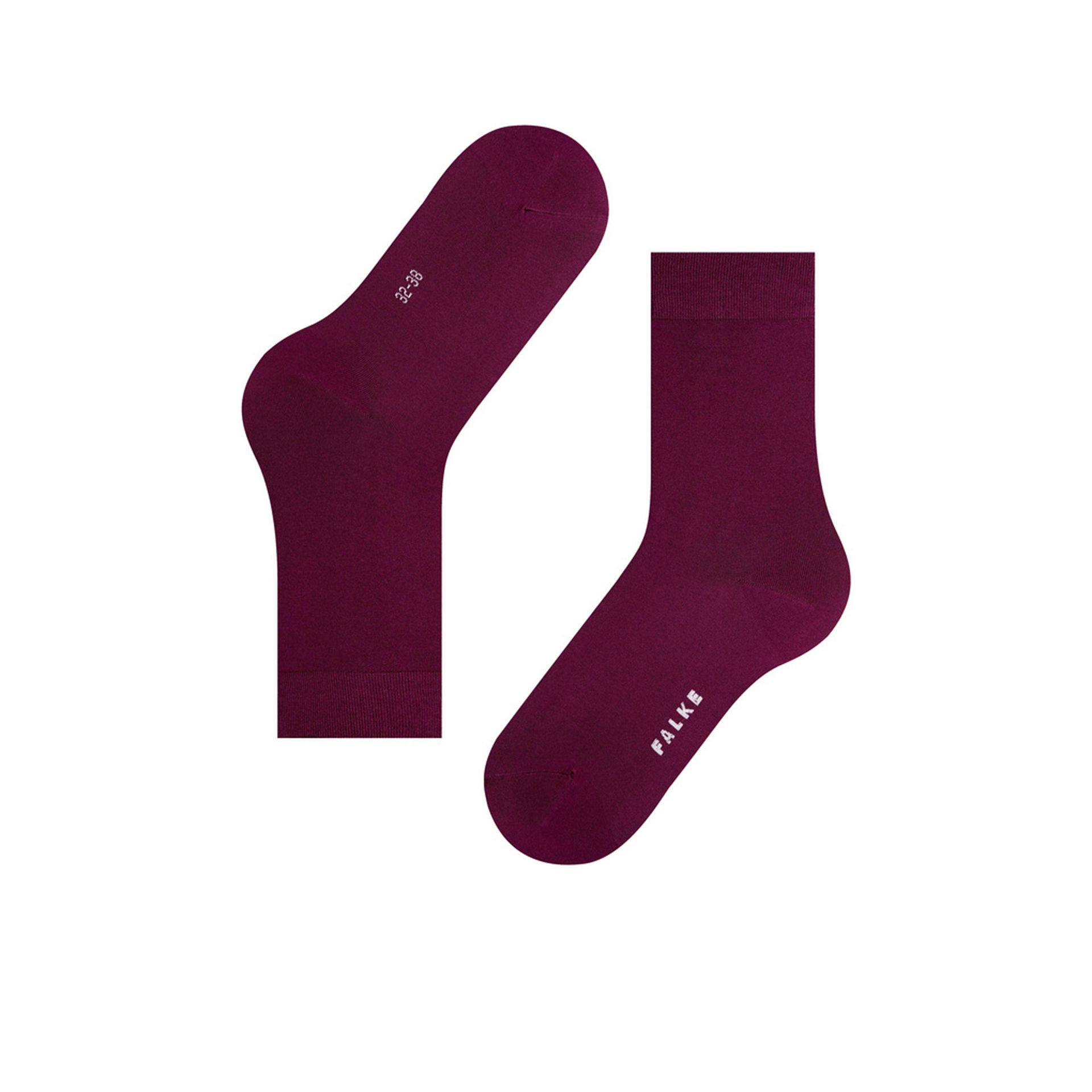 Falke Cotton Touch Barolo 257497 rood