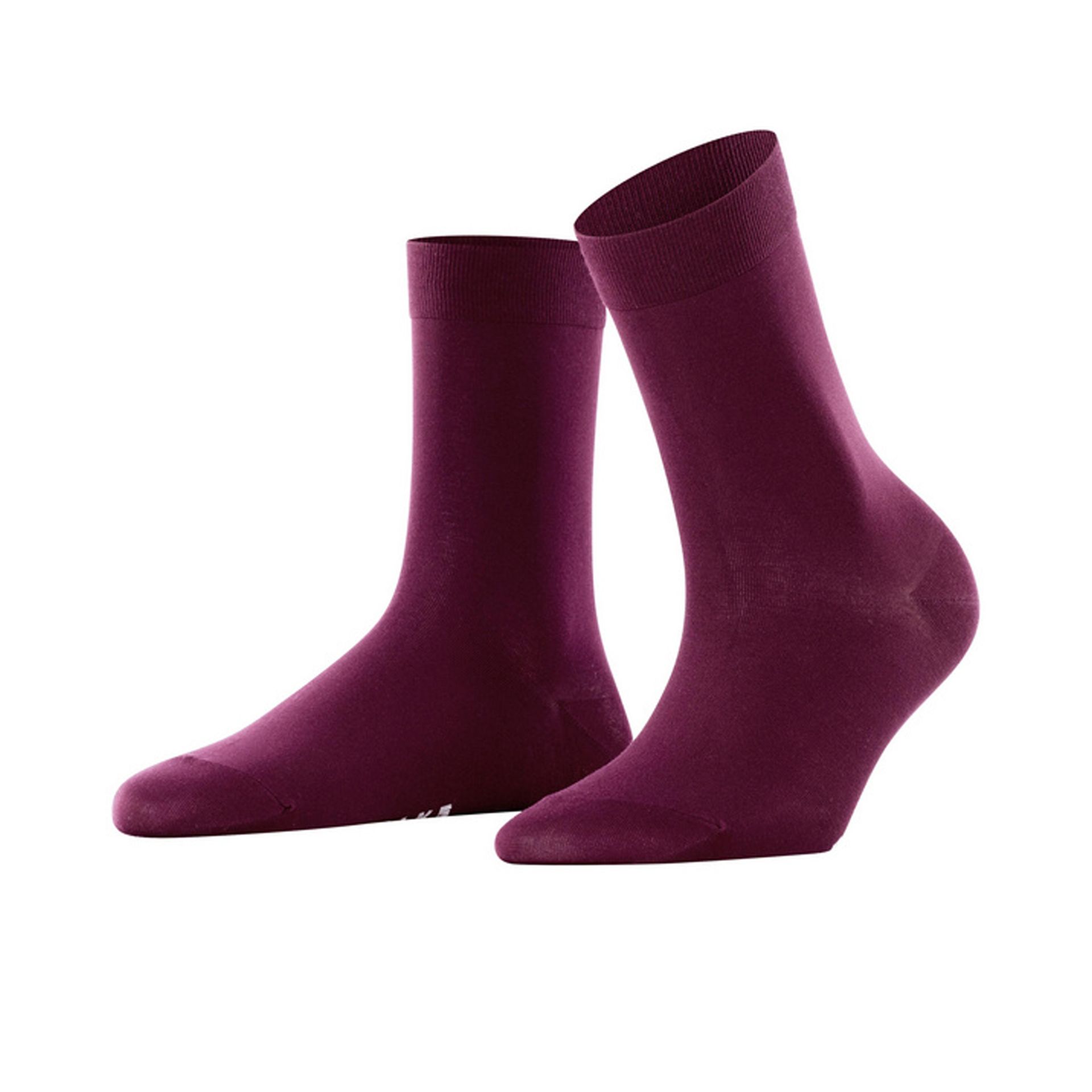 Falke Cotton Touch Barolo 257497 rood