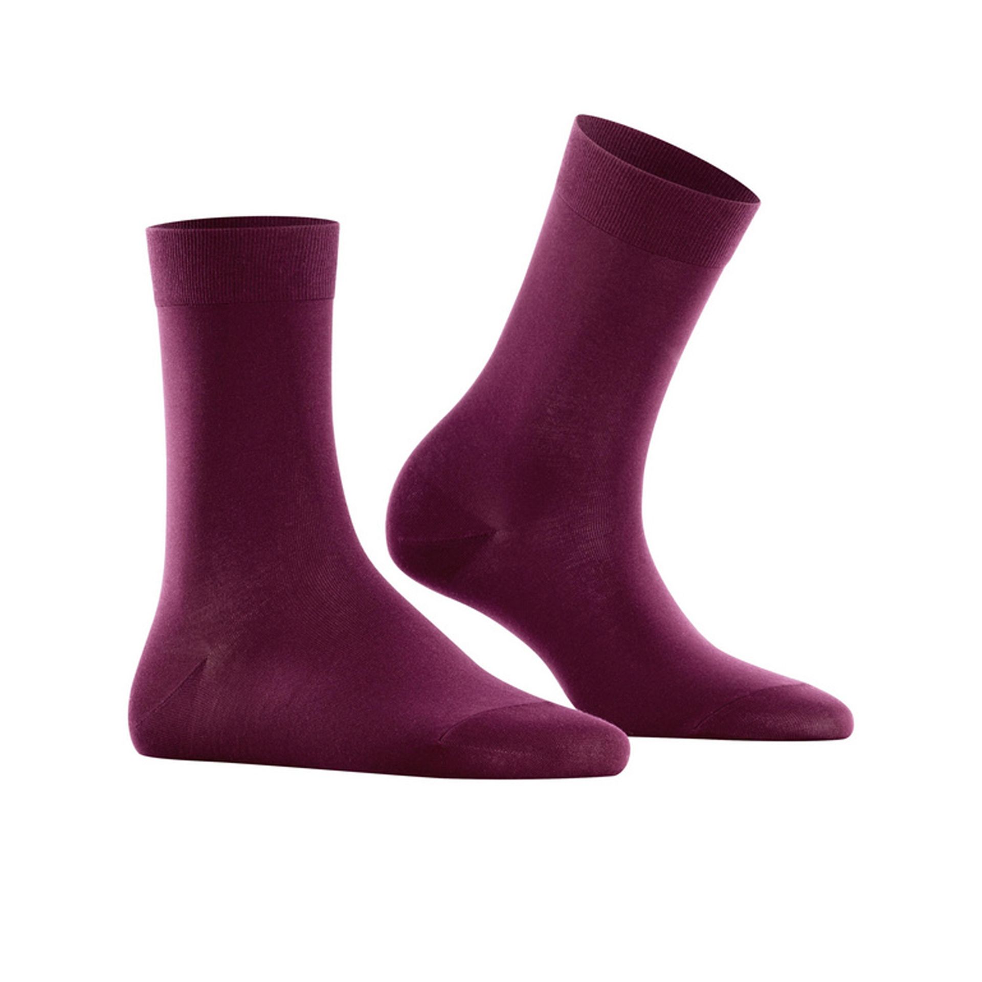 Falke Cotton Touch Barolo 257497 rood