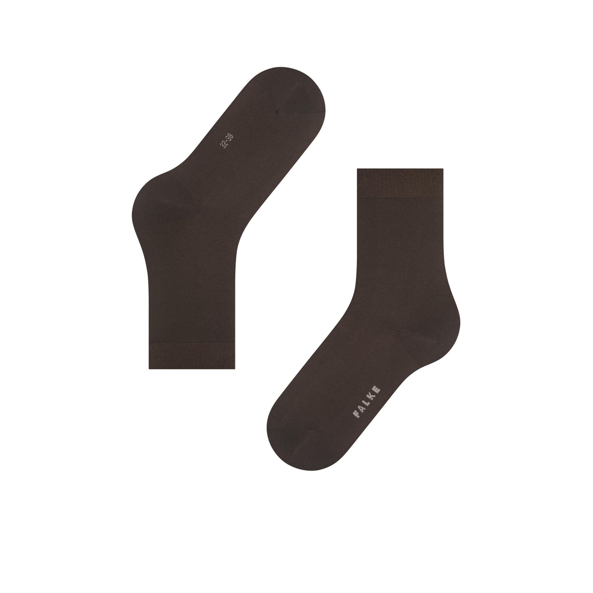 Falke Cotton Touch Dark Brown 257498 bruin