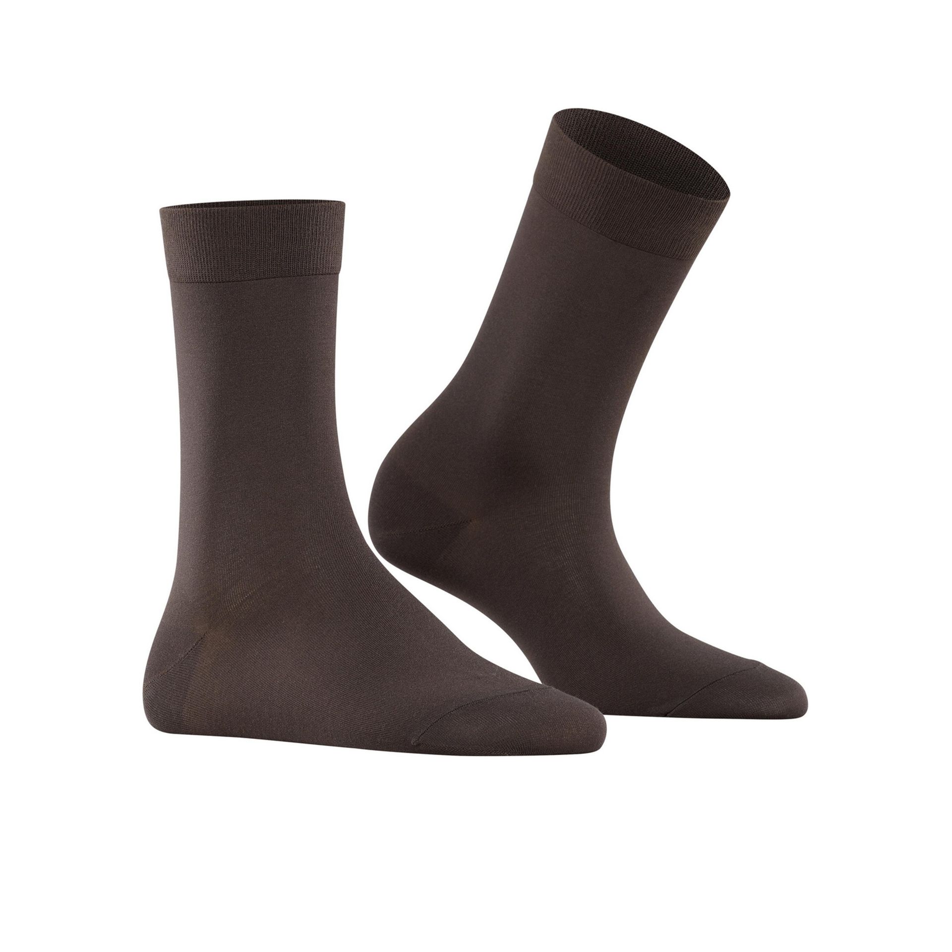 Falke Cotton Touch Dark Brown 257498 bruin