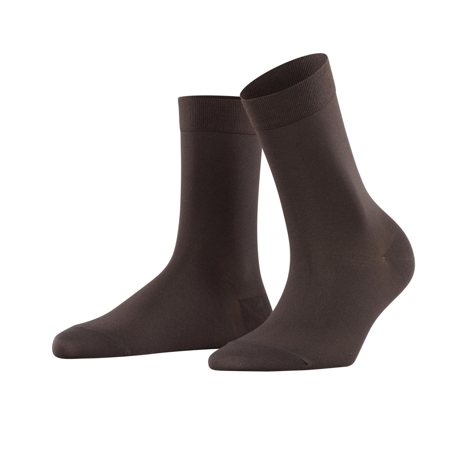 Falke Cotton Touch Dark Brown 257498 bruin