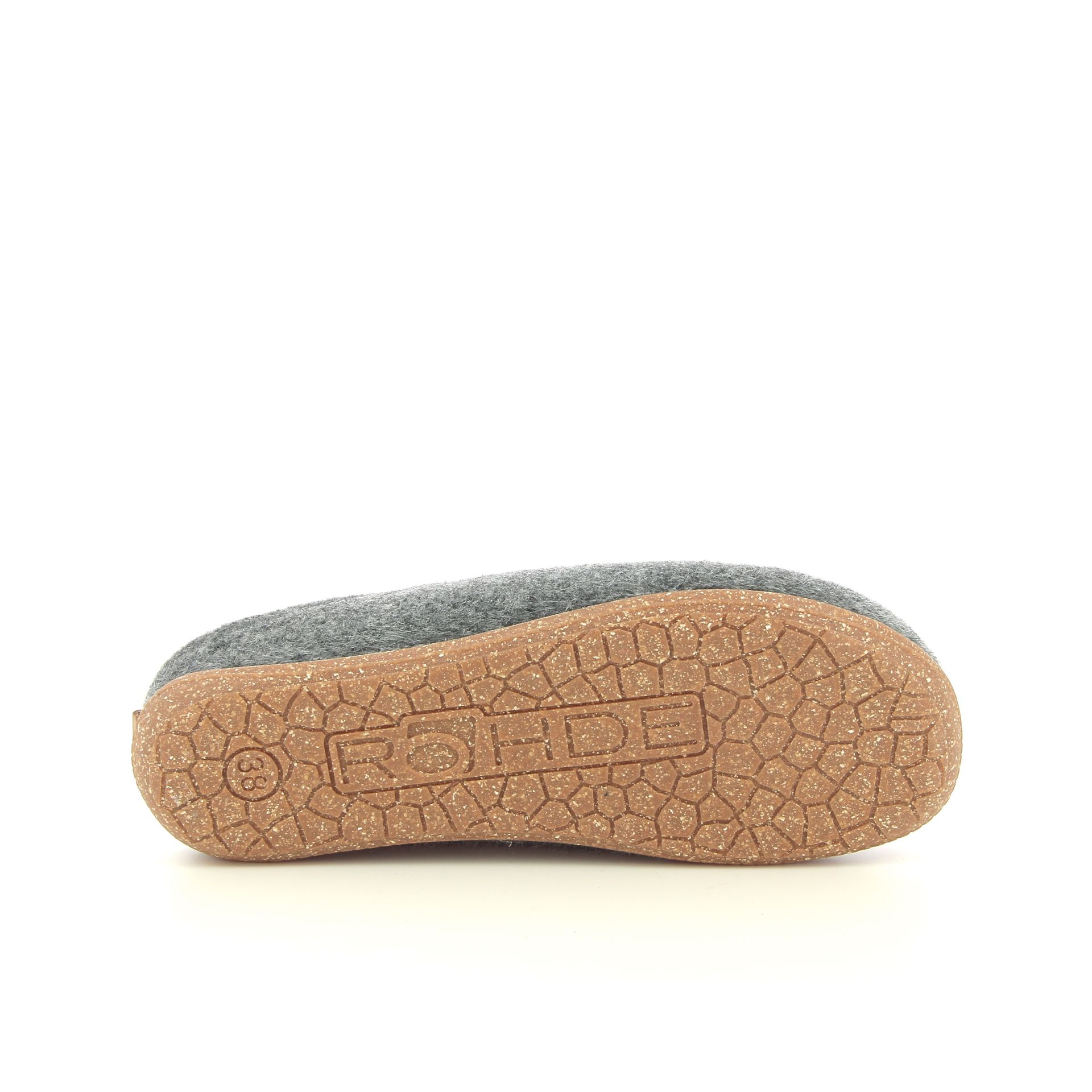 Rohde Pantoffel 257749 grijs