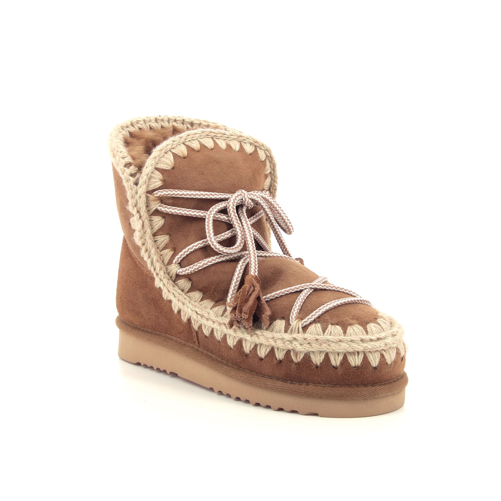 Mou Eskimo Scoubidou Lace 257805 cognac