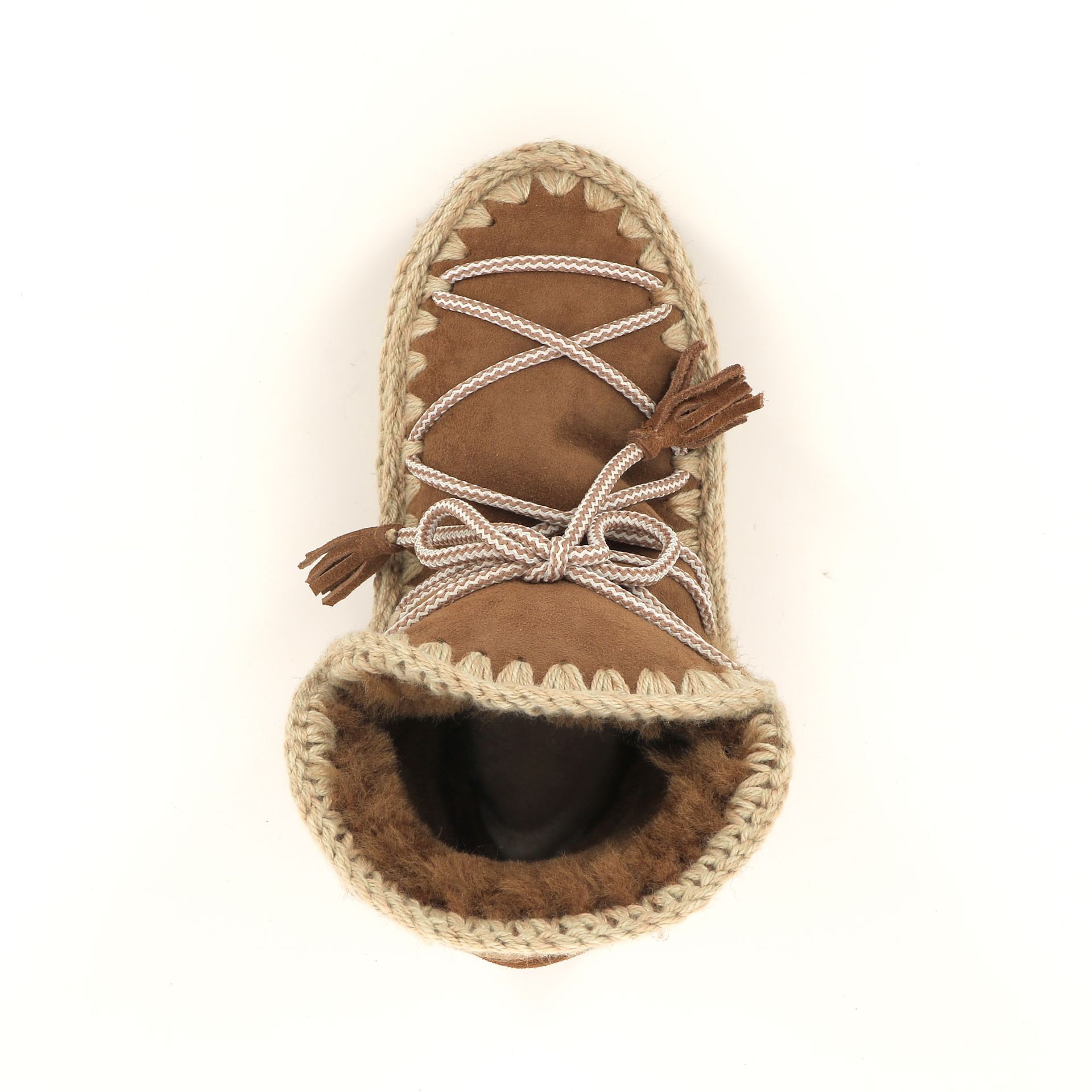 Mou Eskimo Scoubidou Lace 257805 cognac
