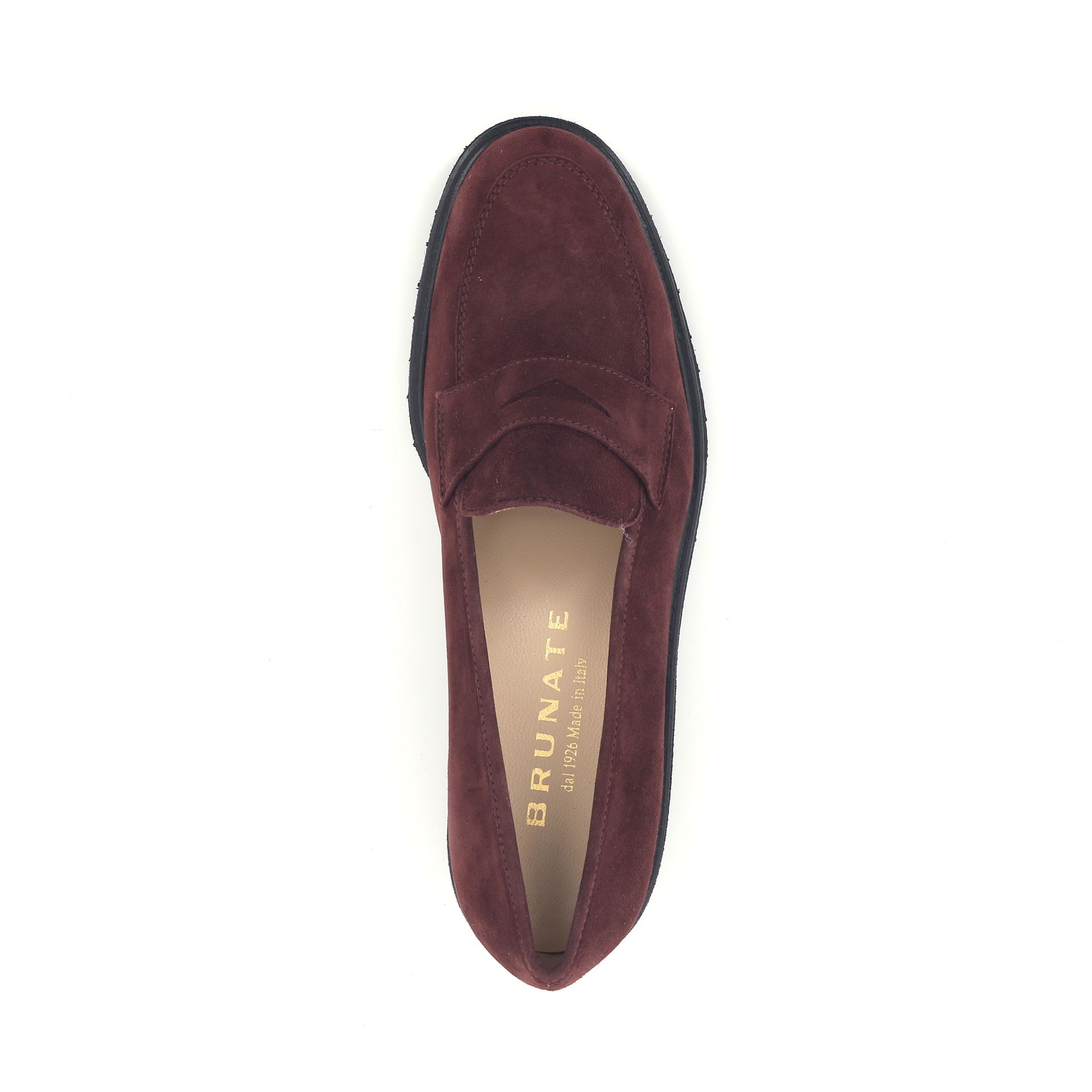 Brunate Mocassin 257929 rood